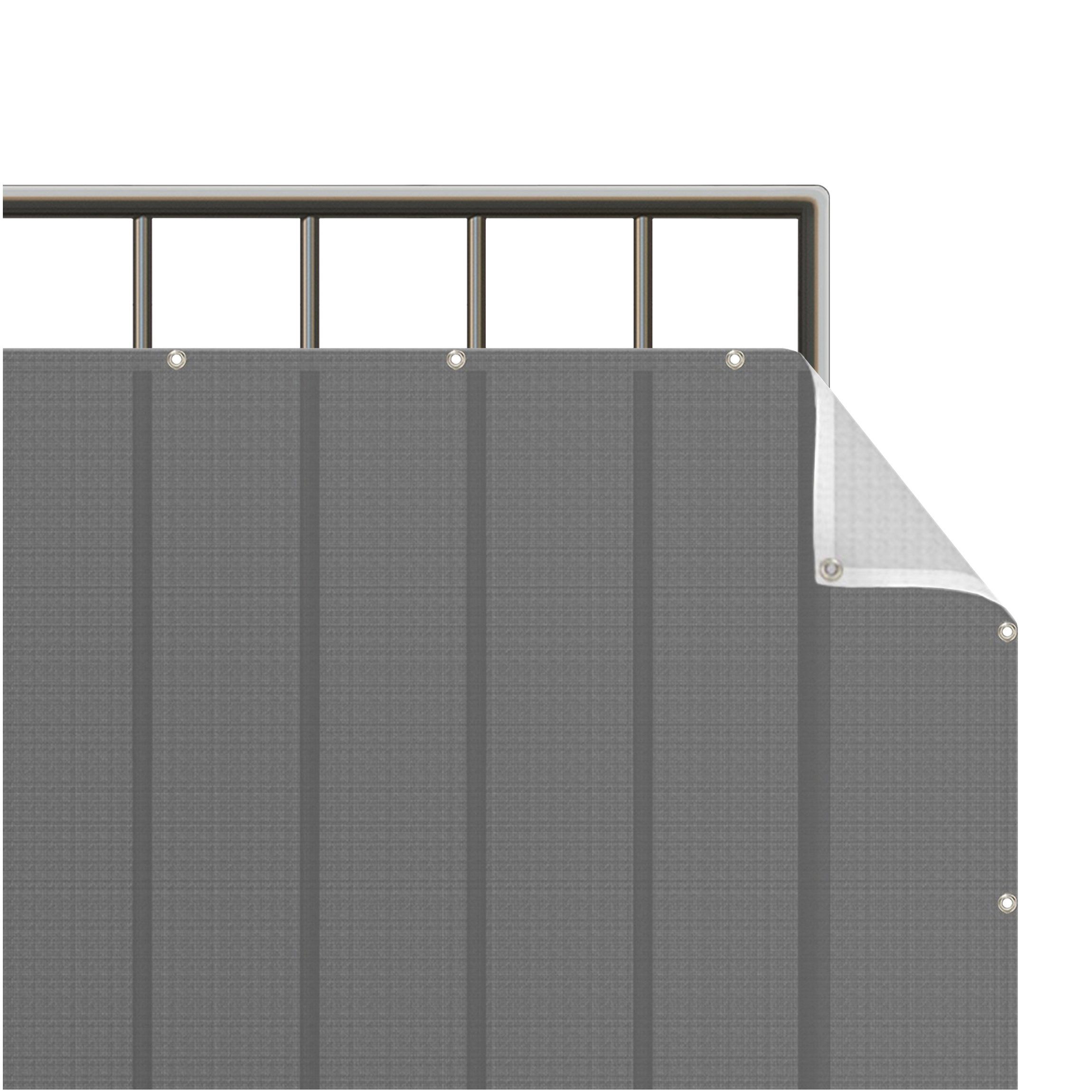 Bilderdepot24 Balkonsichtschutz Sichtschutz Balkon Einfarbig Modern günstig online kaufen
