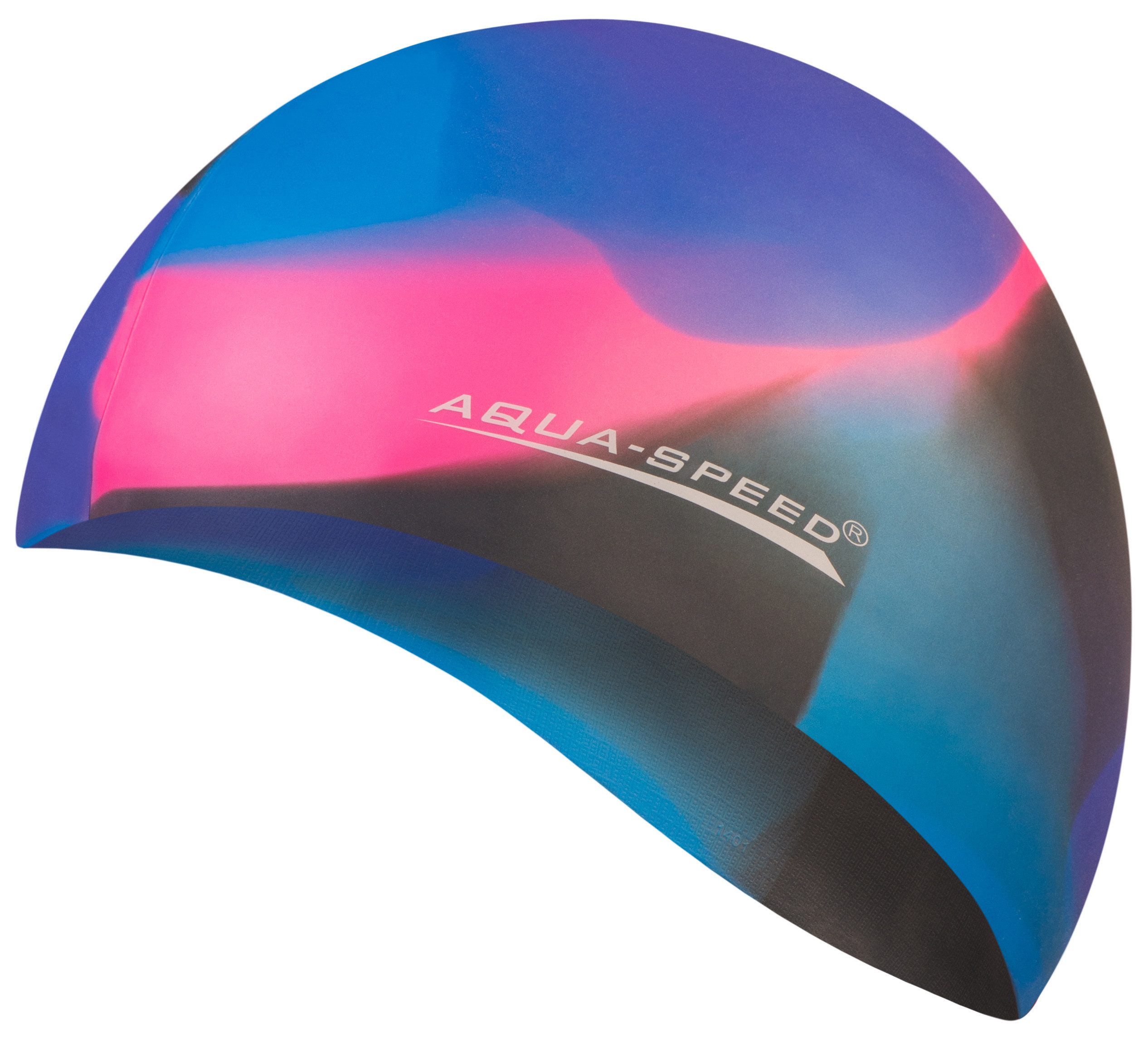Aqua Speed Badekappe Batik-Schwimmhaube – Perfekte Passform & hoher Tragekomfort (Glatte Oberfläche – reduziert den Wasserwiderstand spürbar), Perfekter Sitz – bleibt sicher auch bei langen Schwimmeinheiten