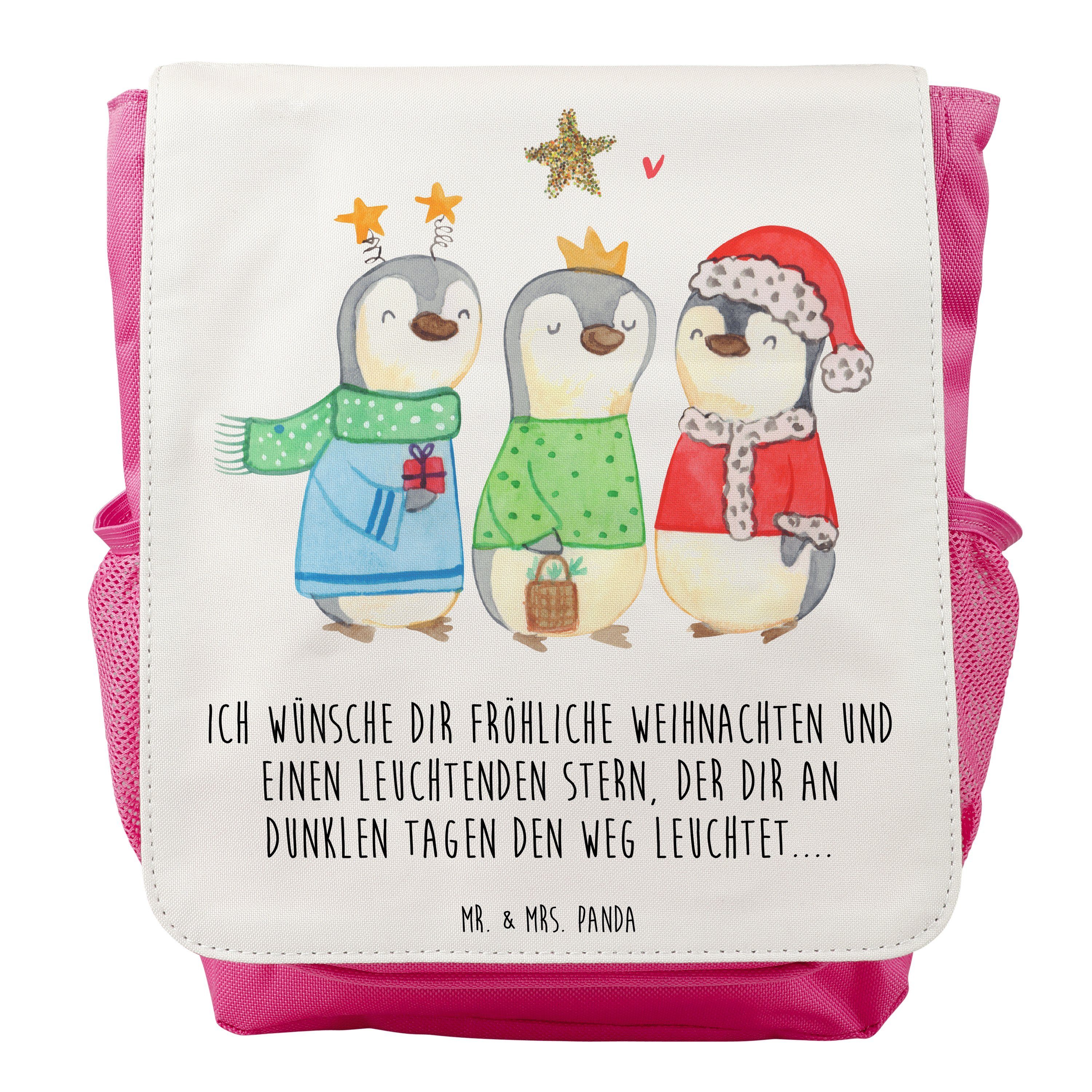 - - drei & Mr. Mrs. Könige Panda Wei Weihnachtszeit, Winterzeit Heilige Weiß Geschenk, Kinderrucksack