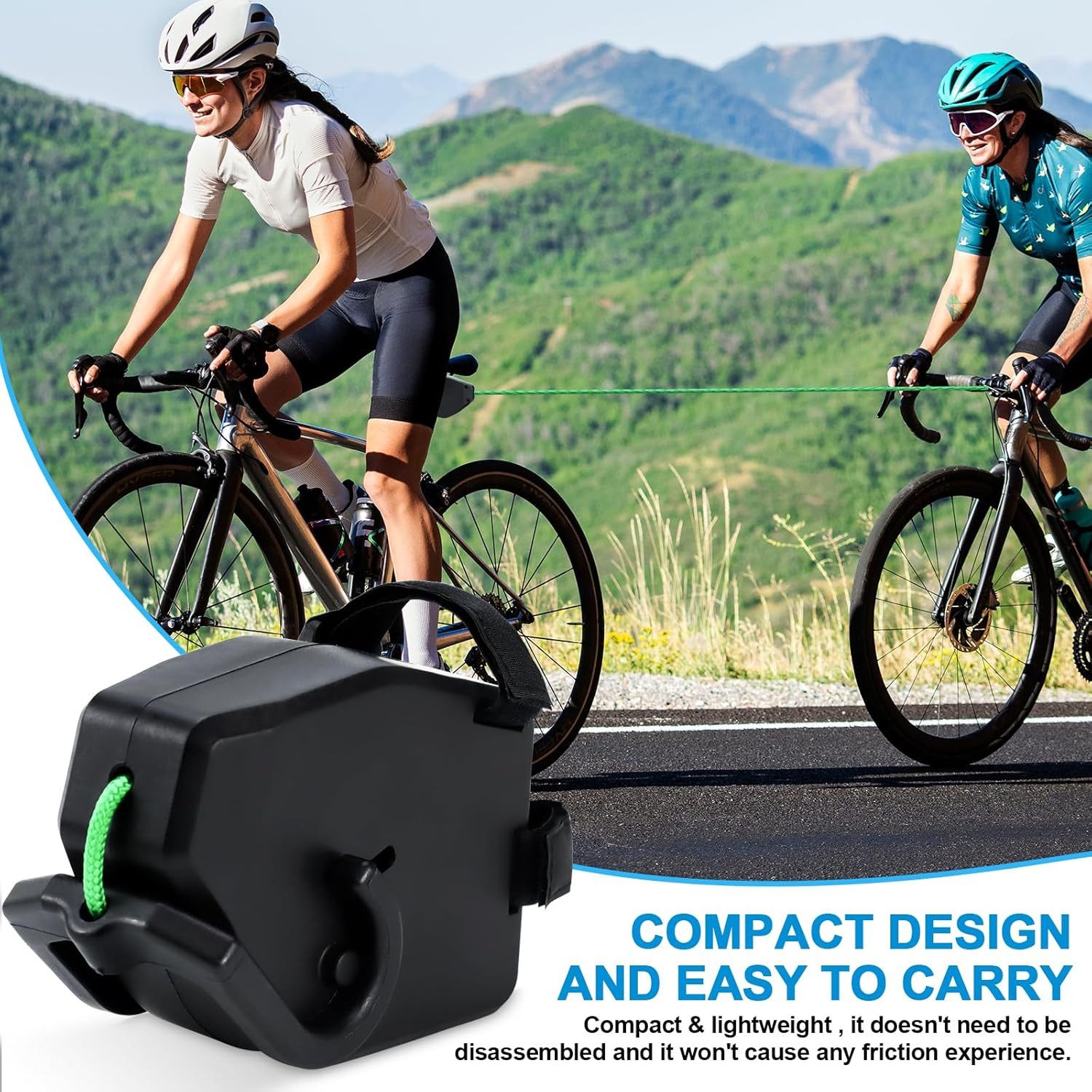 LA CUTE Fahrradleine Abschleppseil Fahrrad Kinder mit Klettverschlüssen & D günstig online kaufen