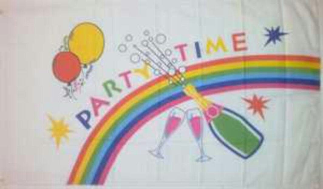 flaggenmeer Flagge Partytime 80 g/m²