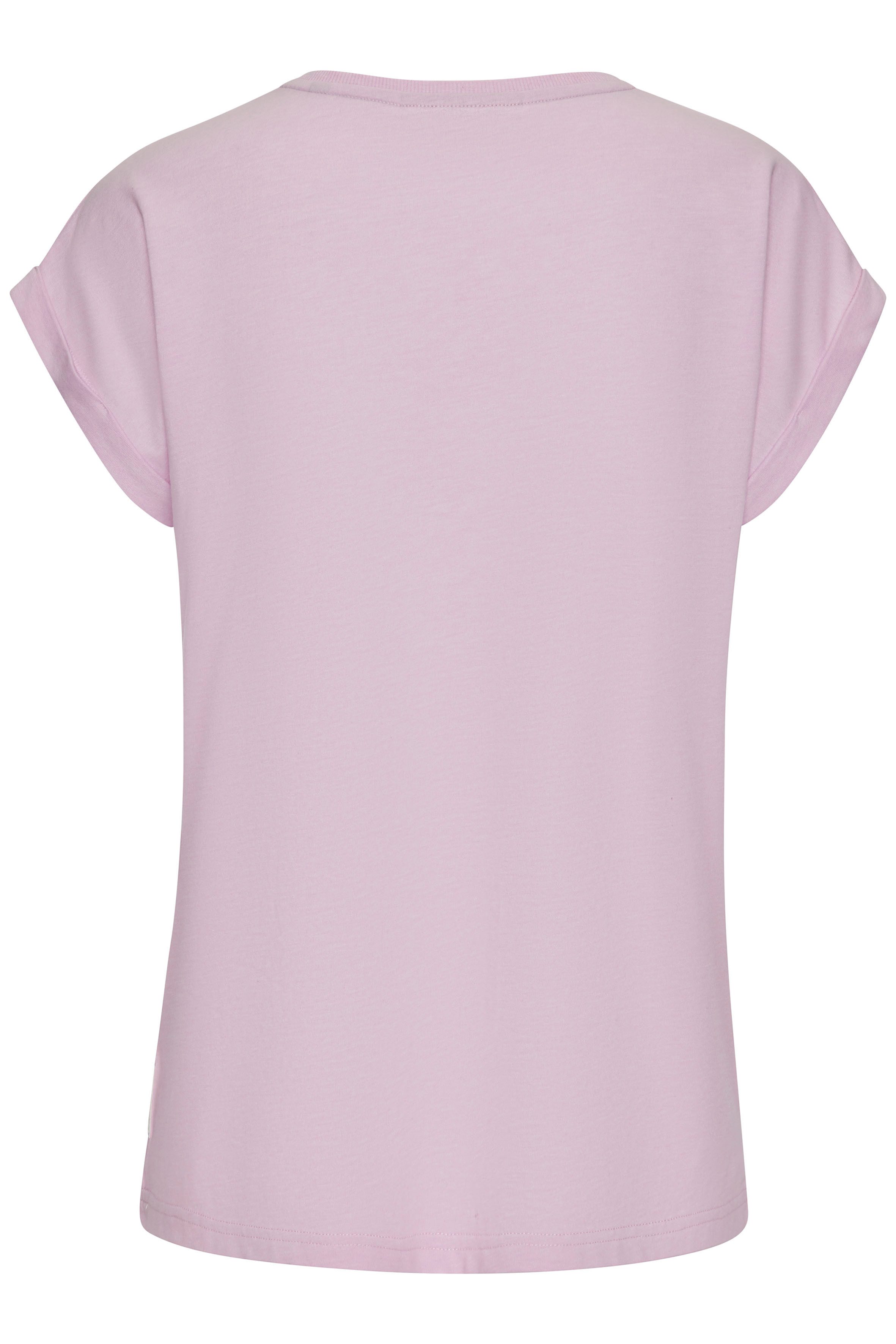 Elbsand T-Shirt Eldis mit Logodruck, Kurzarmshirt aus Baumwoll-Mix, sportlich-casual