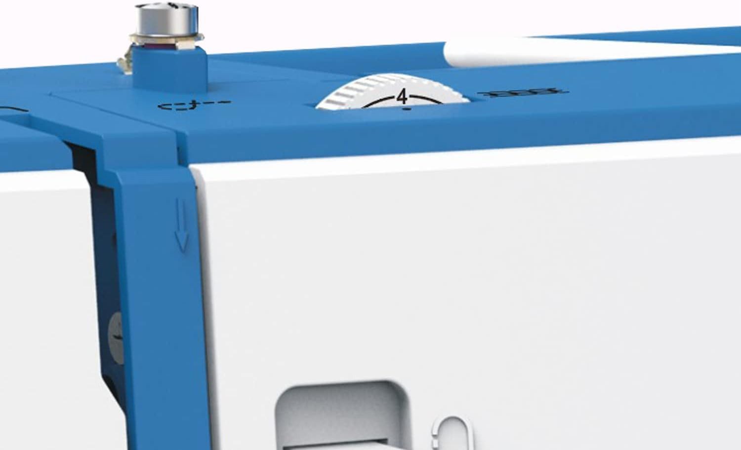 Bernette Freiarm-Nähmaschine sew&go 3 - Einfädelautomatik, Fadenabschneider, einfache Bedienung, 19 Programme, Einstellbar: Stichlänge, Fadenspannung, Nähfußdruck - 4 Nähfüße
