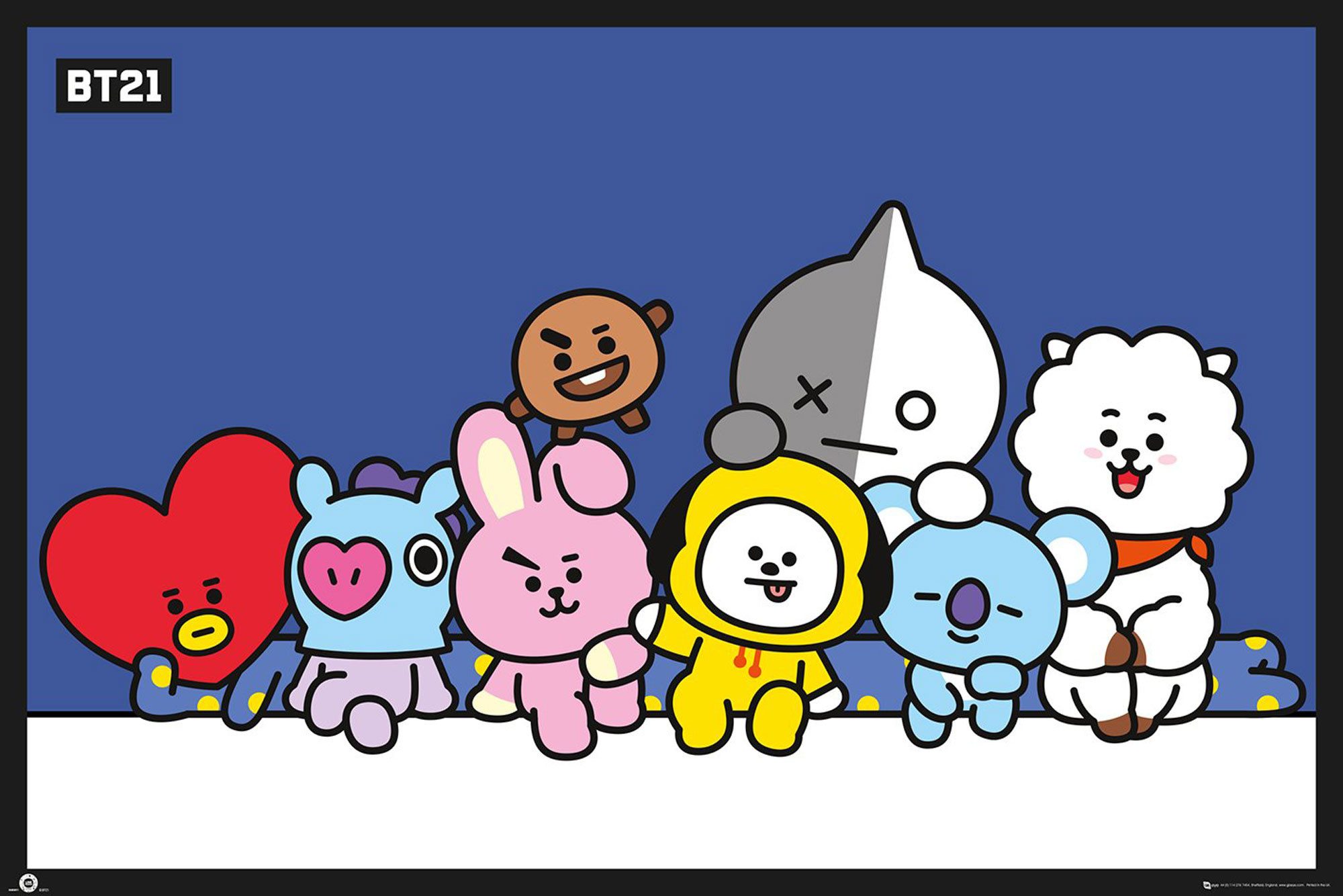 Poster BT21 - Poster - Group
