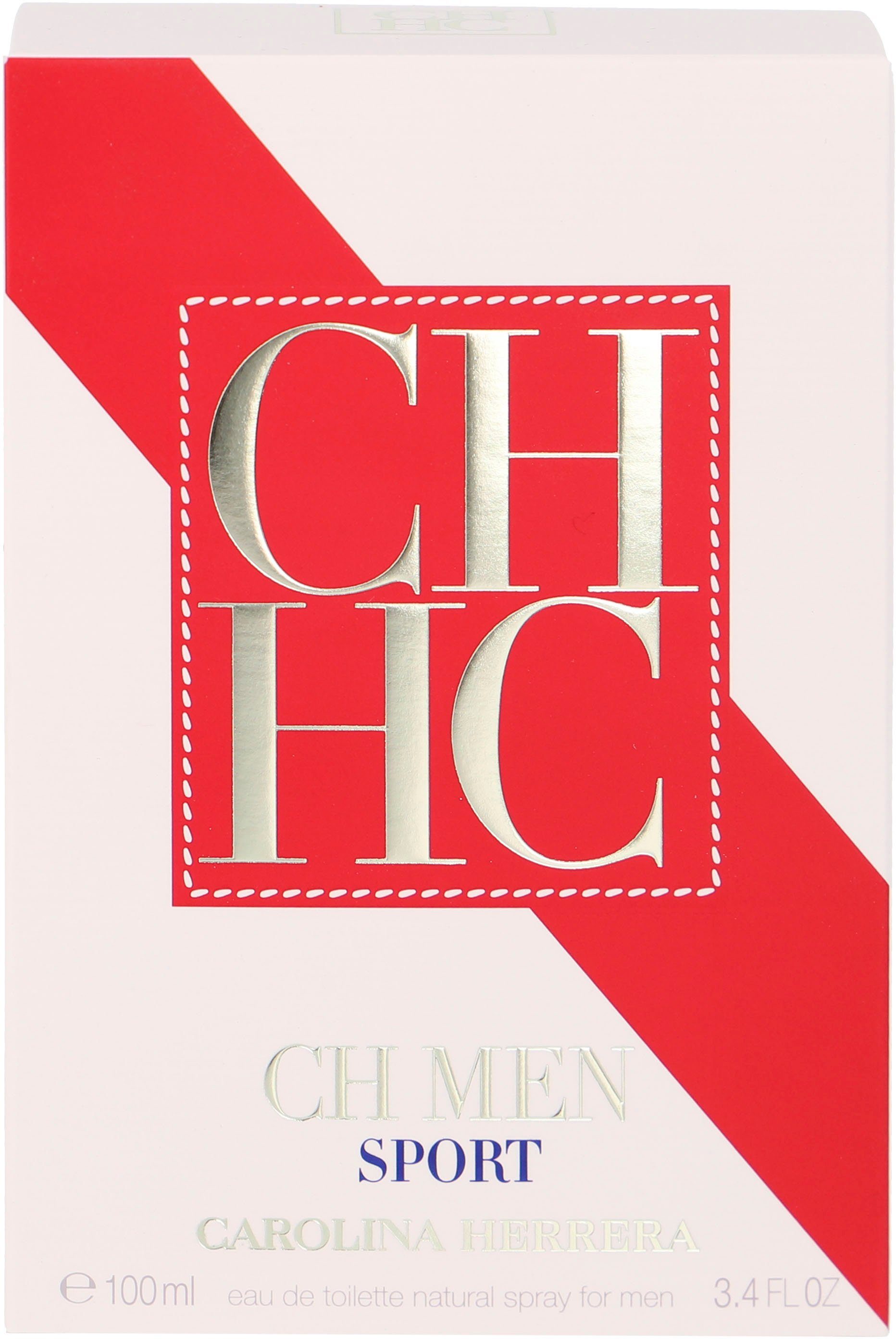 Carolina Herrera Eau de Toilette CAROLINA HERRERA CH Men Sport, mit frischer Bergamotte