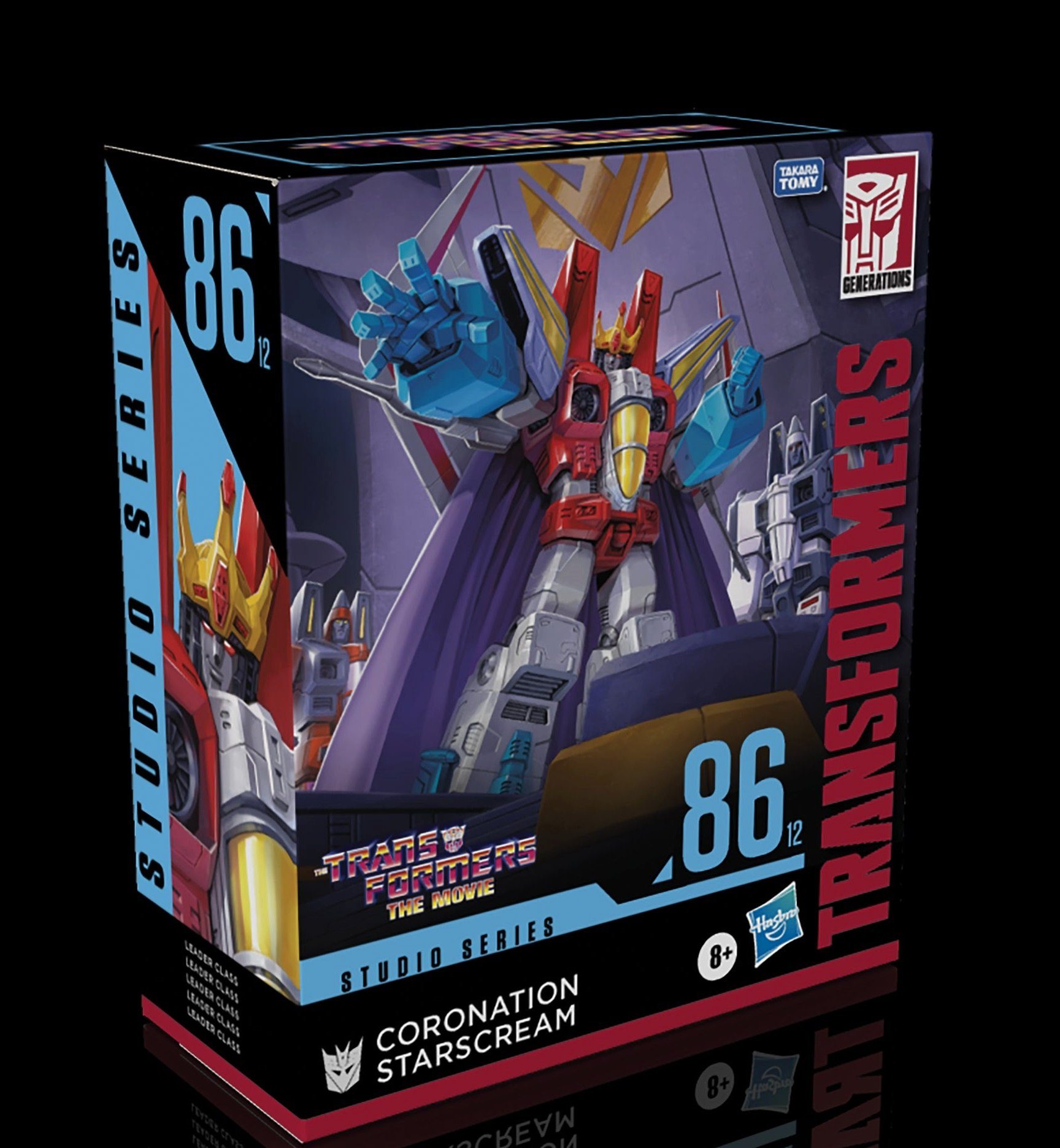 Hasbro Actionfigur Coronation 86-12 Studio Transformers - Starscream Series Leader - - Class The Movie
