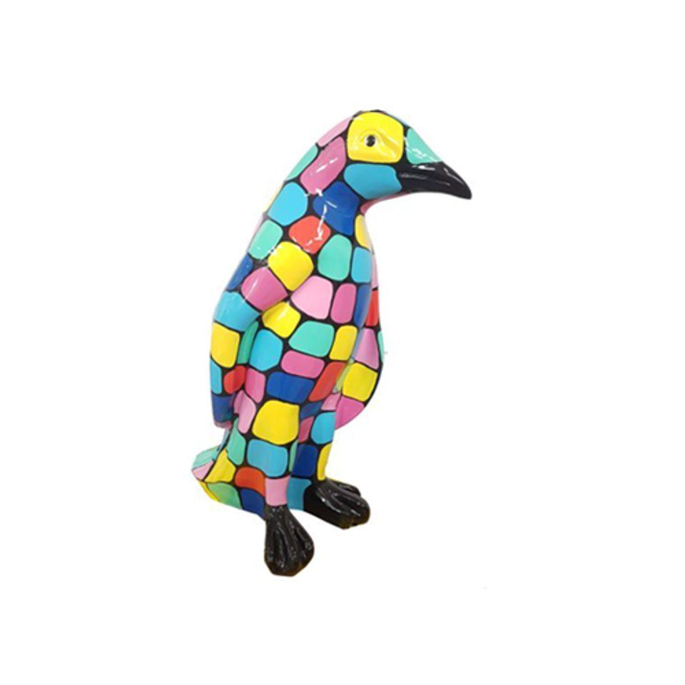 Statuen Pinguin Figuren Skulptur Kunststoff Skulptur Deko 90cm Figur Moderne JVmoebel Dekoration