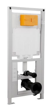 Calmwaters Vorwandelement WC, Vorwandelement mit Unterputz-Spülkasten, direkt anschließbar, Stahlmontagerahmen, verstellbare Sitzhöhe 40-50cm, Unterputz, 36AD3160