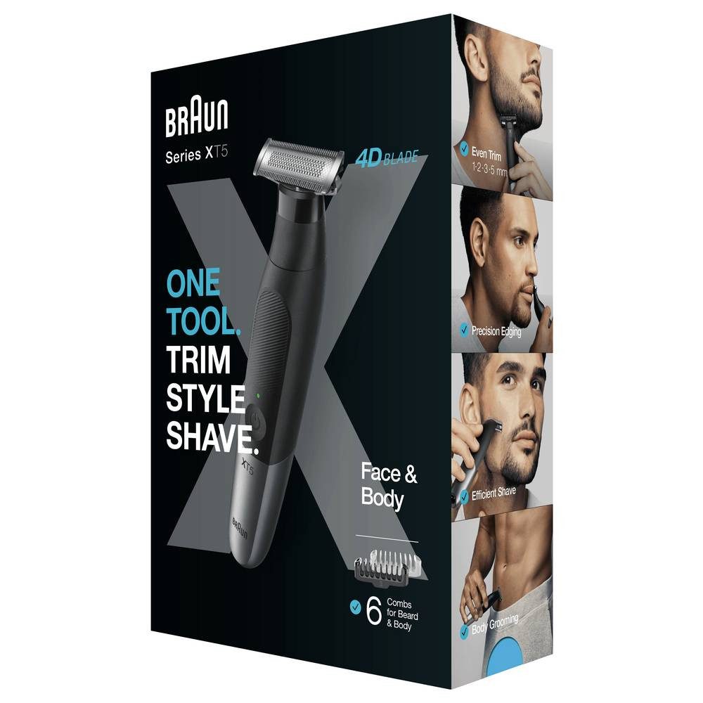 Braun Körper- und Bikinitrimmer Körperhaartrimmer, Rasierer Schwarz 80727069