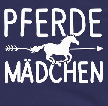 Shirtracer Sweatshirt Pferde Mädchen - Pferdemädchen Pferd