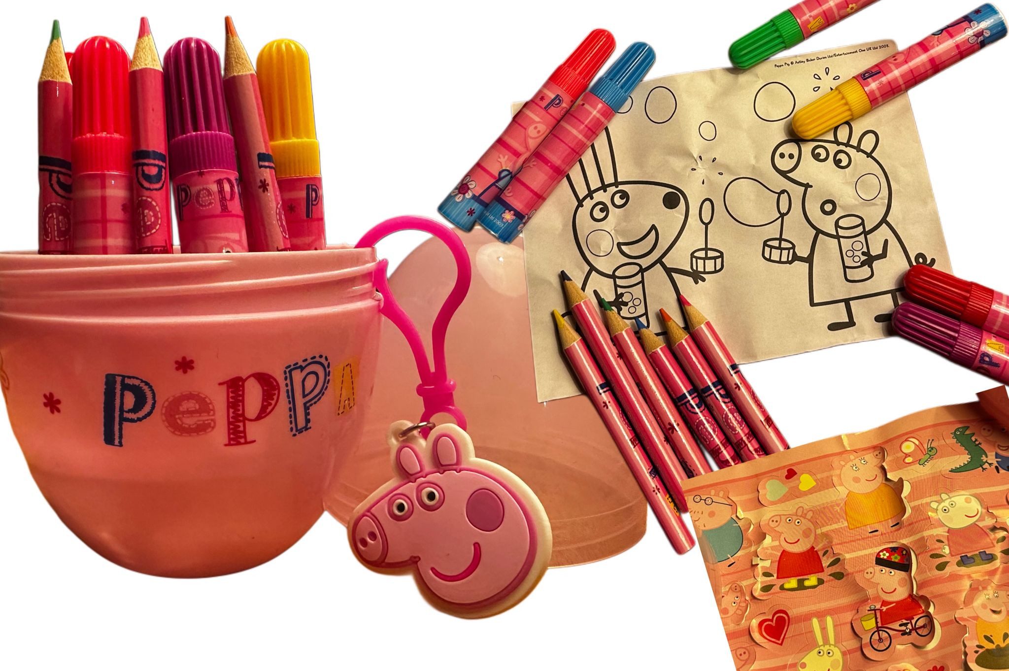 Kreativset Paw Patrol 15-teiliges Schreibwarenset Kreativset,Malset Marker Kinder