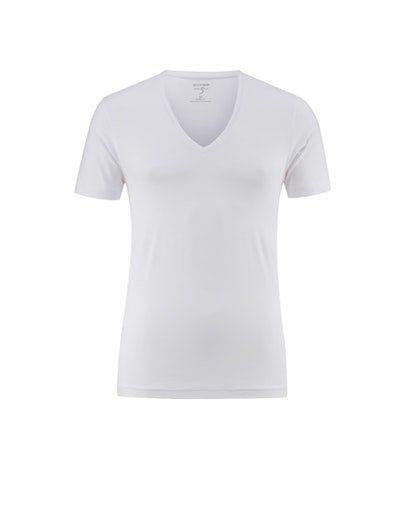 5 weiß OLYMP Level body T-Shirt fit
