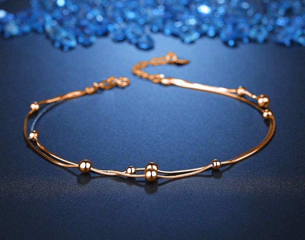 Kim Johanson Fußkette Dream (1-tlg), Edelstahl, verstellbar, mit bewegliche günstig online kaufen