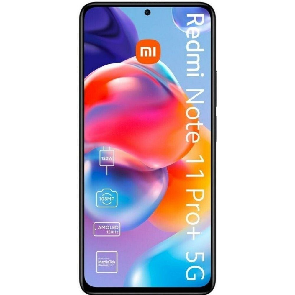 Xiaomi Redmi Note 11 Pro+ 5G 128 GB / 6 GB - Smartphone - graphite gray Smartphone (6,7 Zoll)