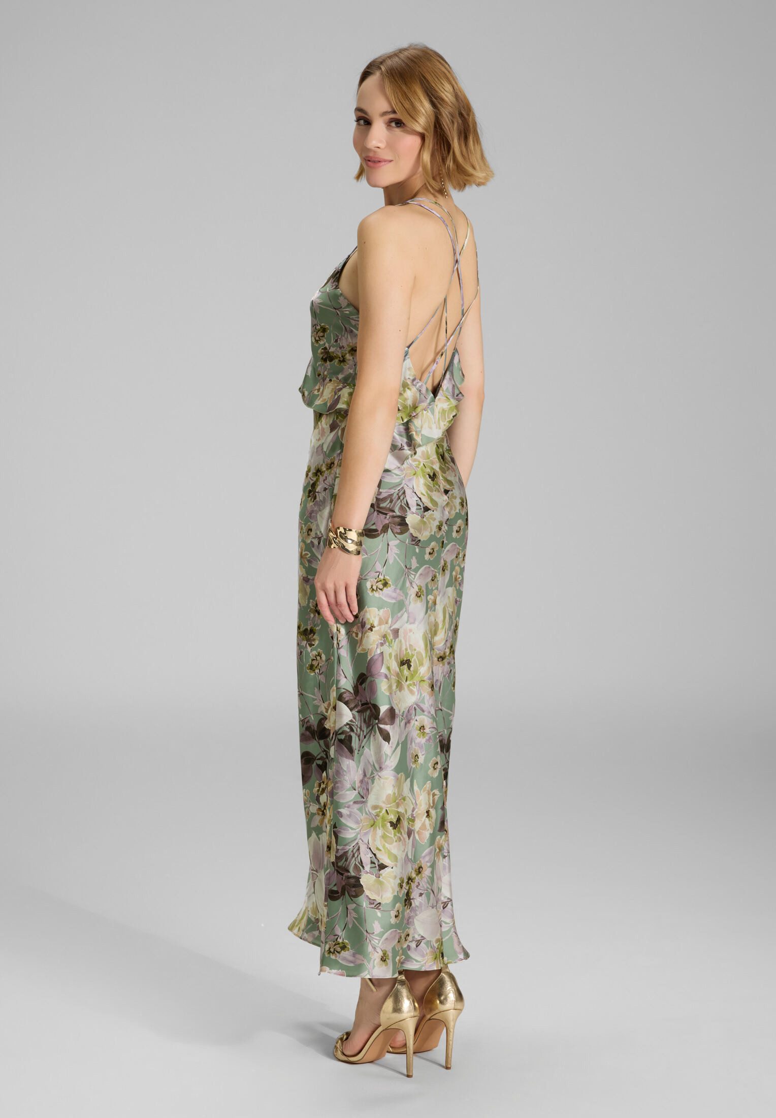 SWING Abendkleid Figurbetonte Passform