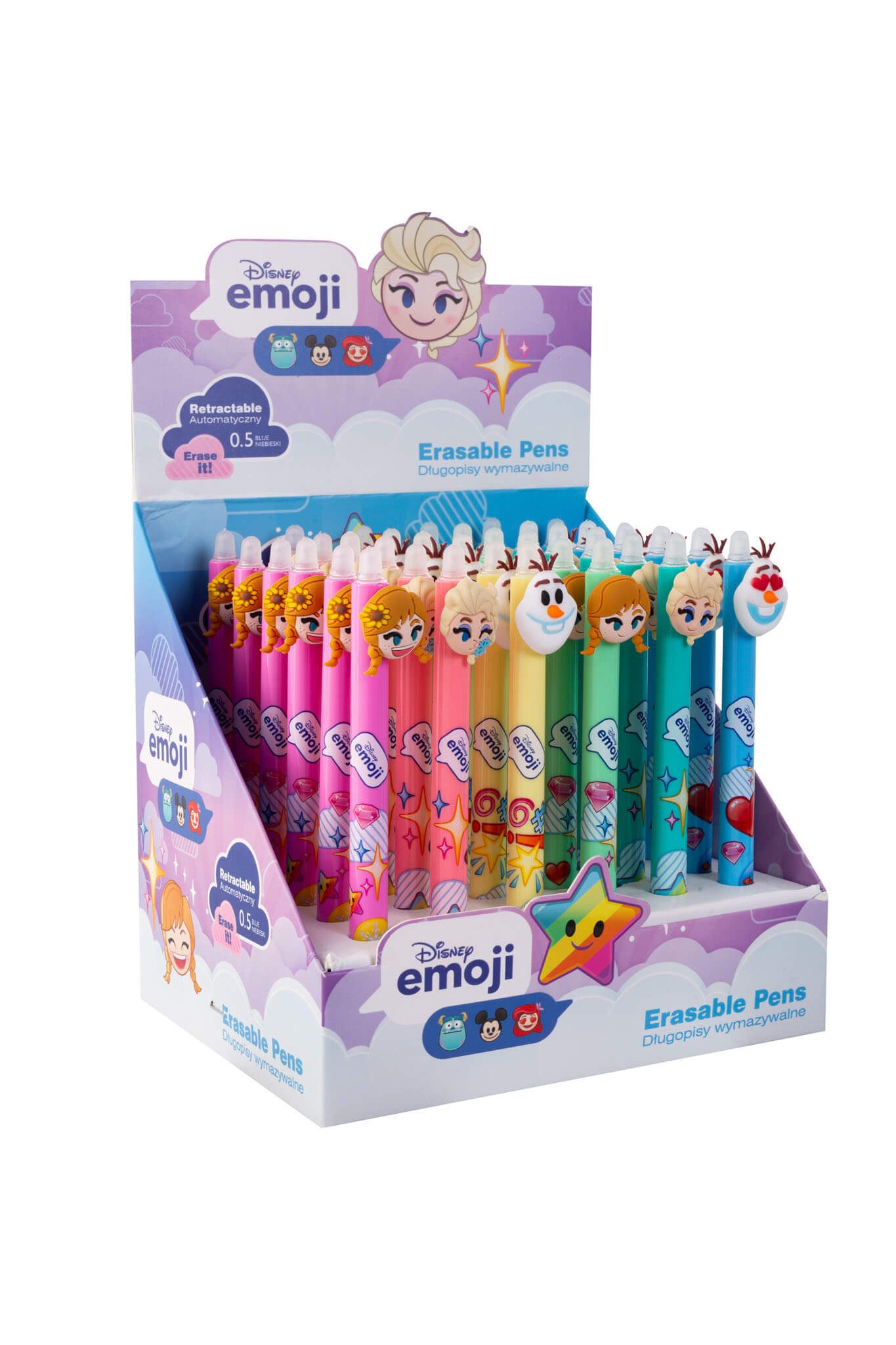 McNeill Schultüte Radierbarer Stift mit blauer Tinte - emoji (einzeln)