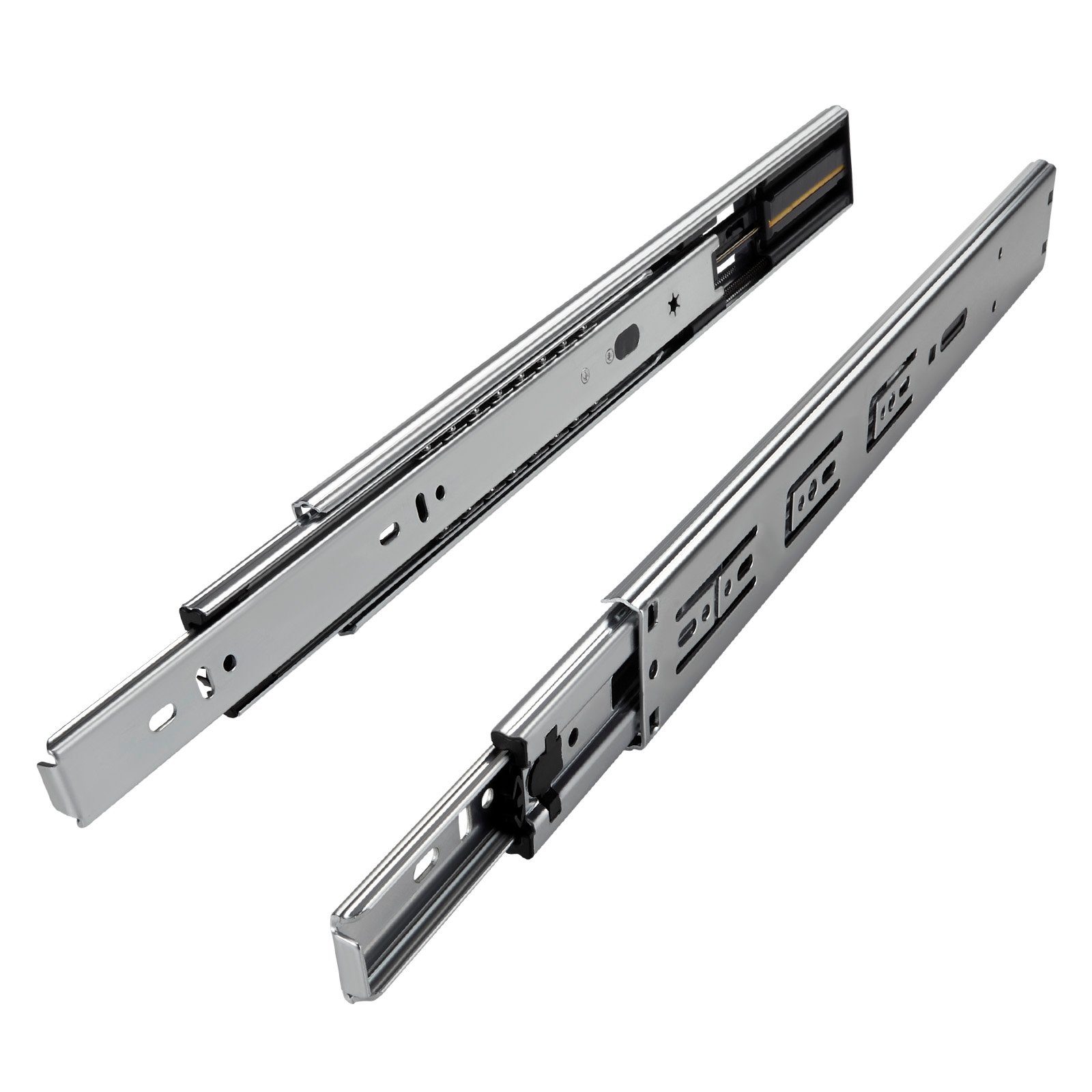 SO-TECH® Auszug Vollauszug kugelgelagert mit Selbsteinzug & SoftClose 45 kg (2 St), Nennlänge 300 mm