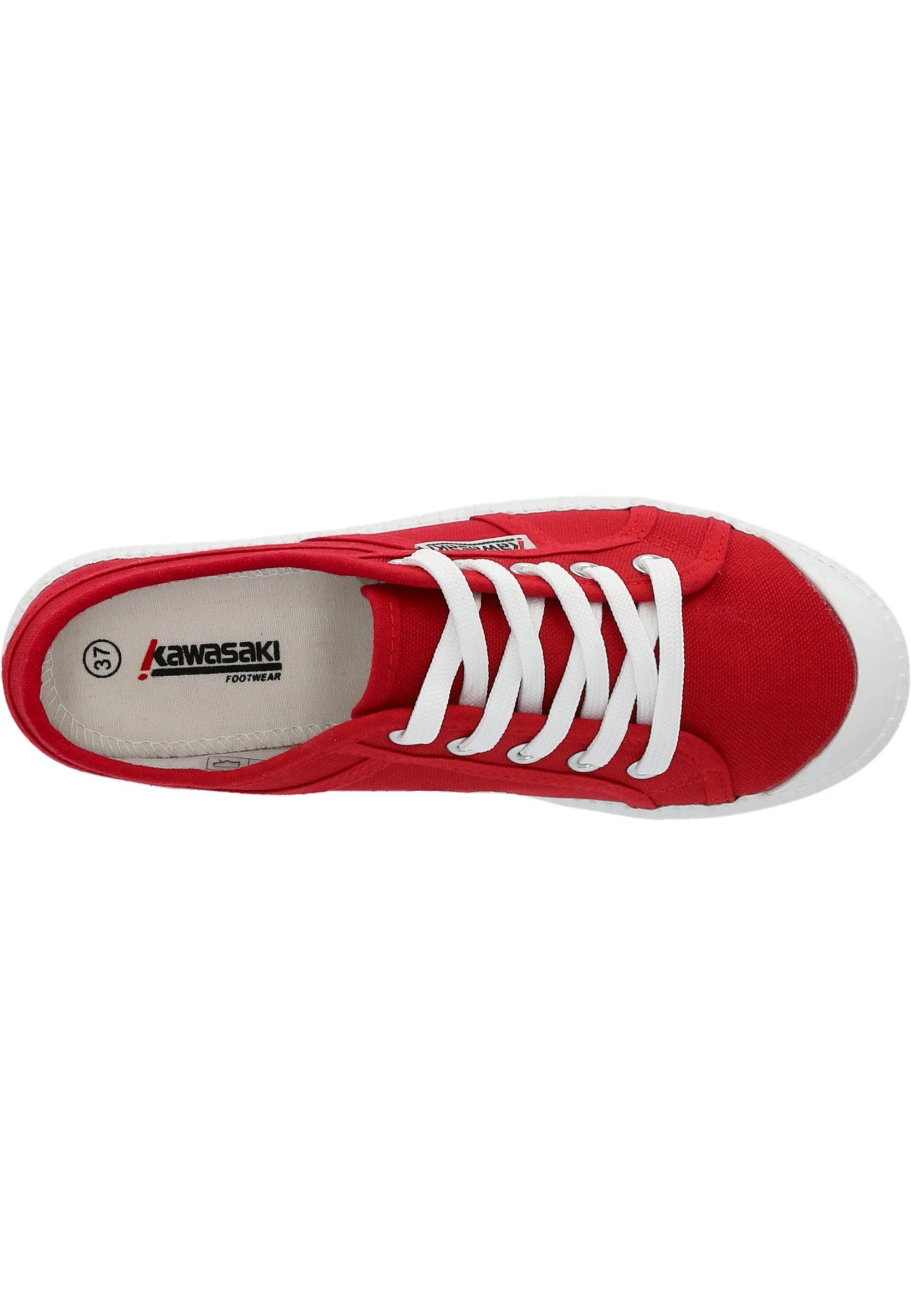 trendy rot-weiß design retro Kawasaki Tennis Sneaker