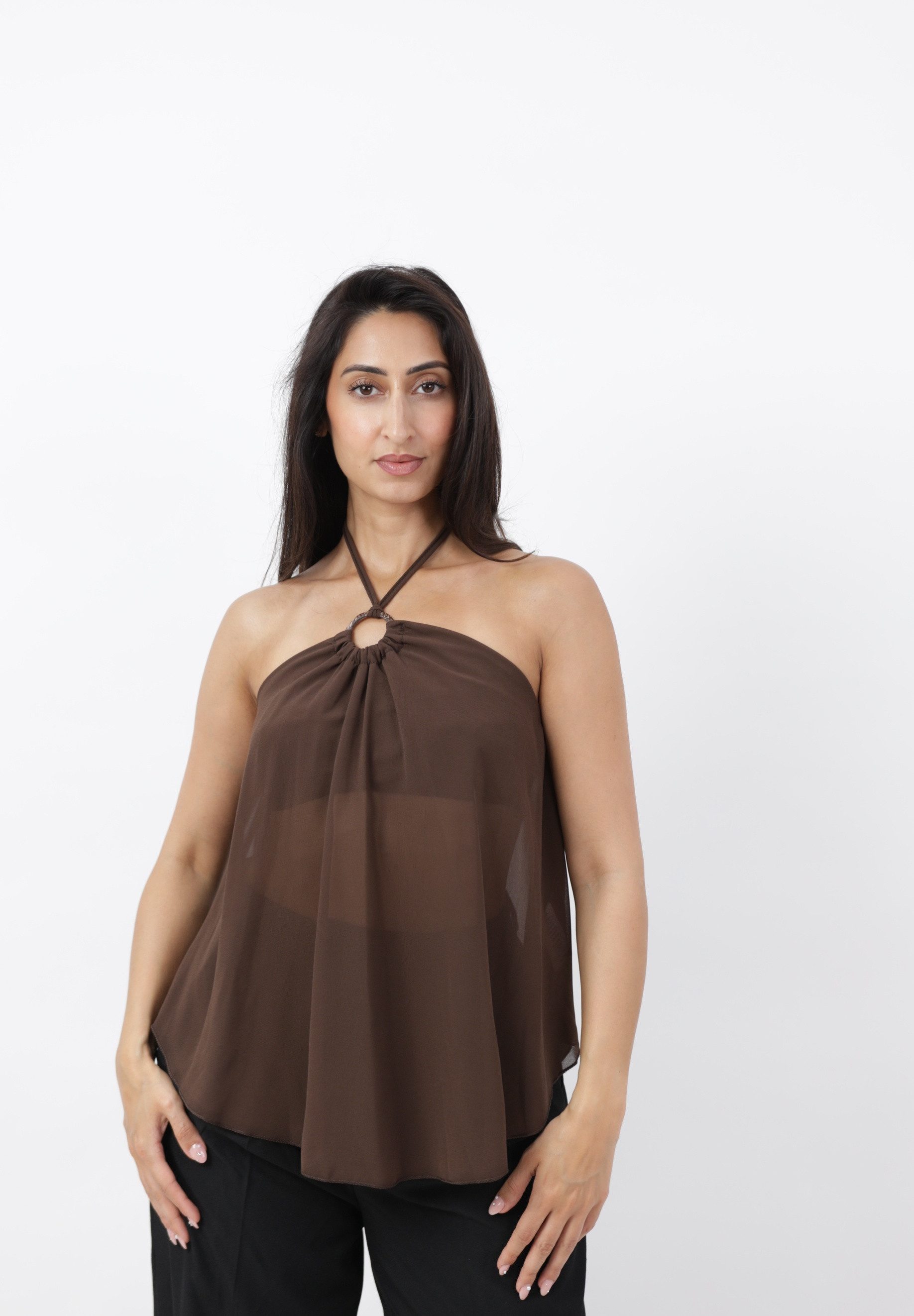 Elara Neckholdertop Oberteil