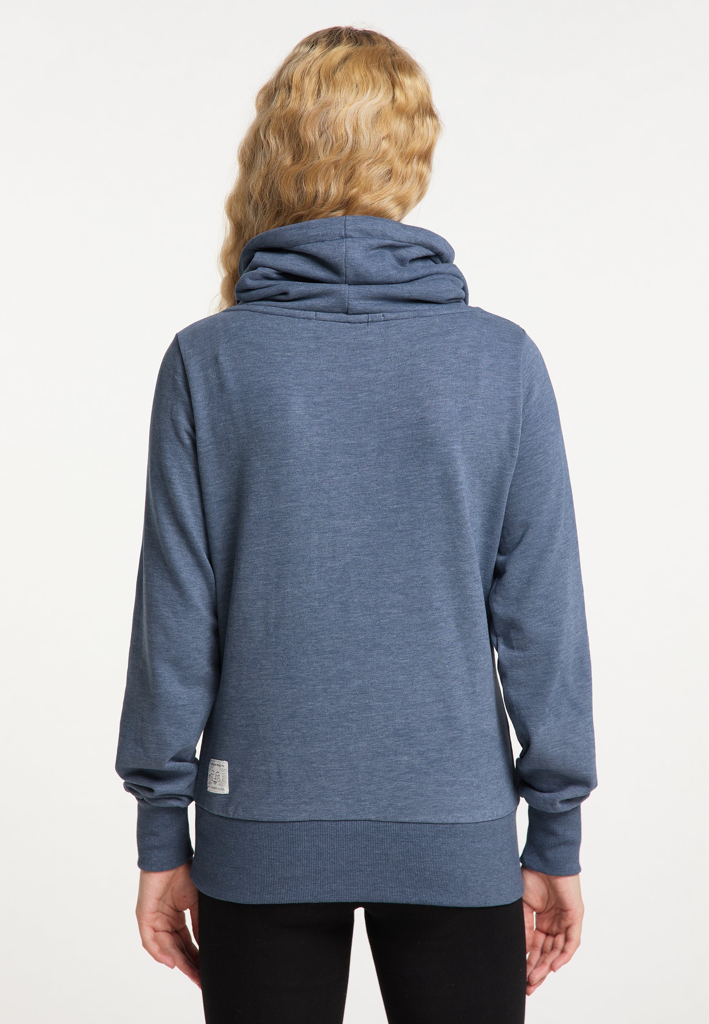 Nachhaltige ORGANIC BLUE ANNIKA Mode Sweatshirt Ragwear Vegane & CRYSTAL