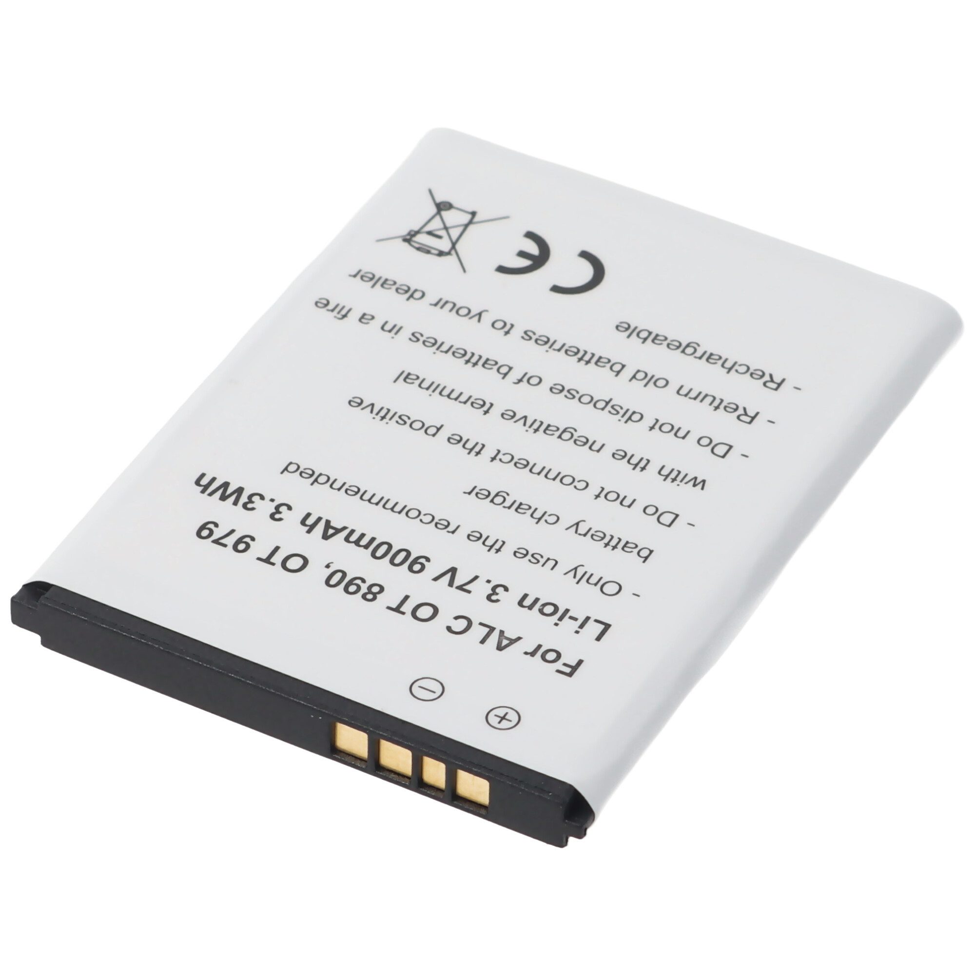 AccuCell Akku passend für ALCATEL One Touch 890, 890D, 891, 979 Akku