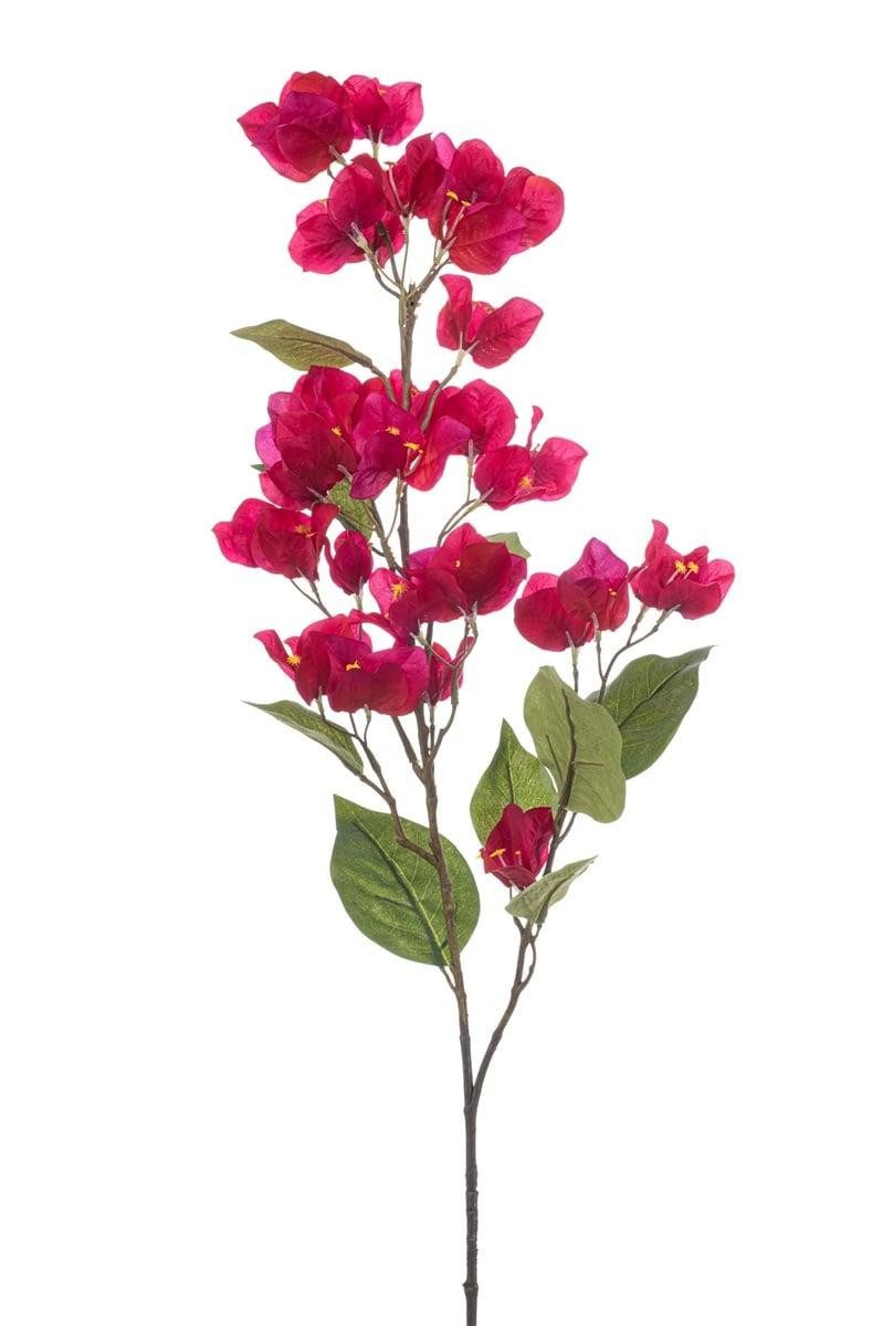 Kunstzweig Deko Zweig Bougainvillea ZARNIL mit Blüten, pink, 85cm Bougainvillea, artplants, Höhe 85.0 cm