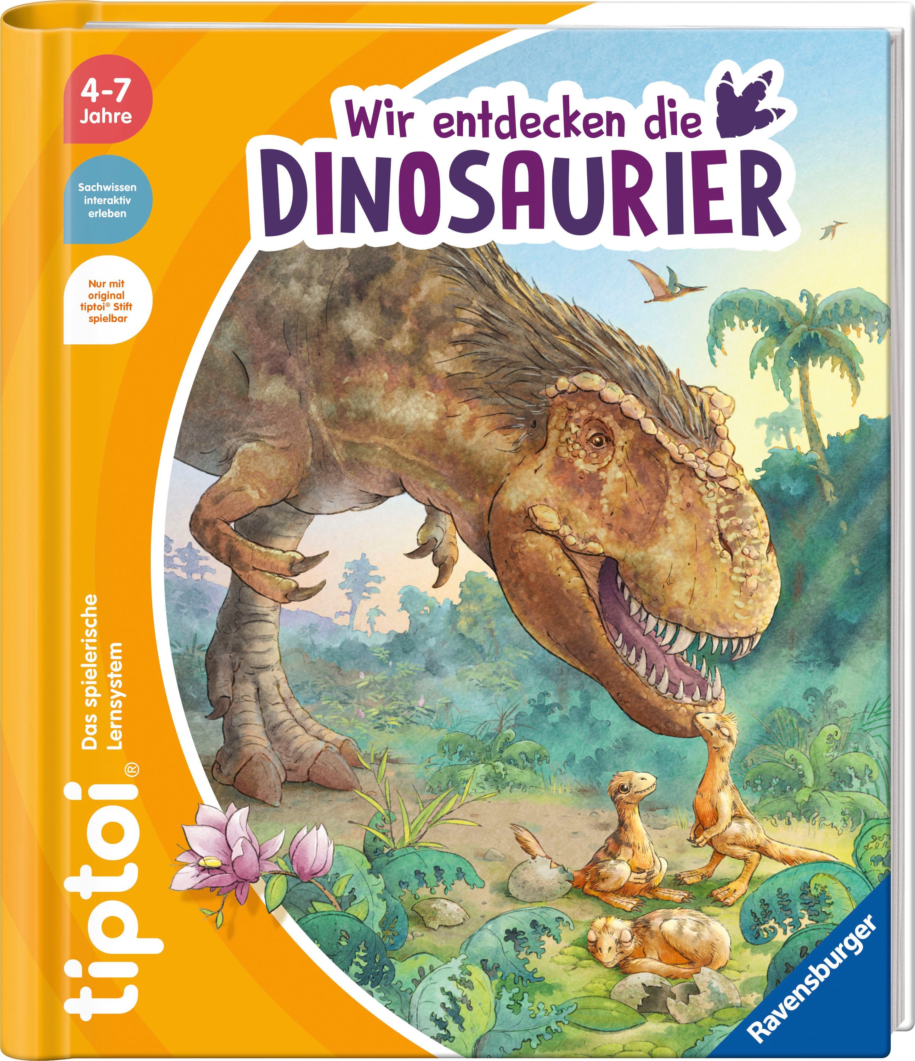 Ravensburger Buch tiptoi® Wir entdecken die Dinosaurier, Made in Germany günstig online kaufen