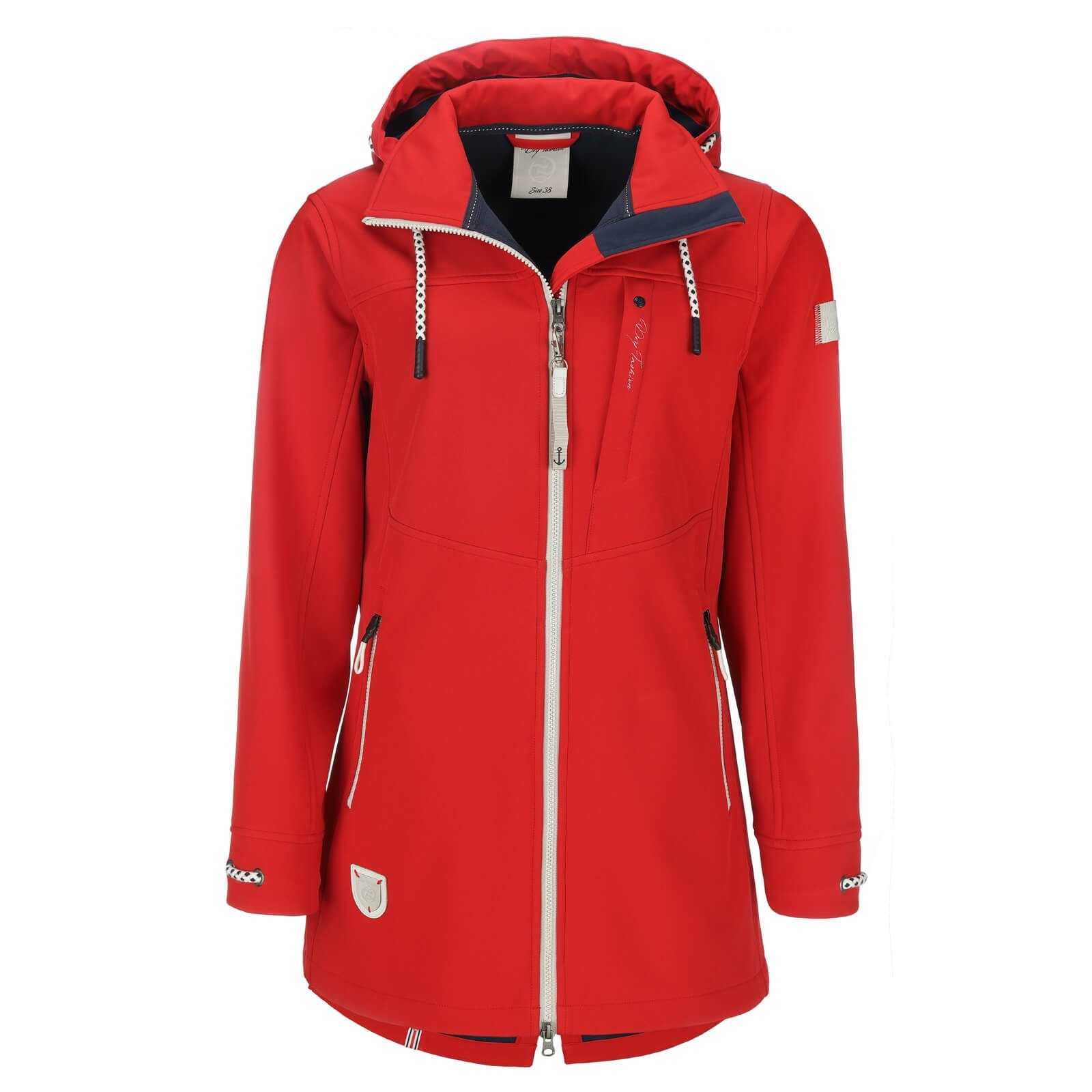 Dry Fashion Softshellmantel Damen Mantel Rerik - Softshelljacke Outdoor-Jac günstig online kaufen