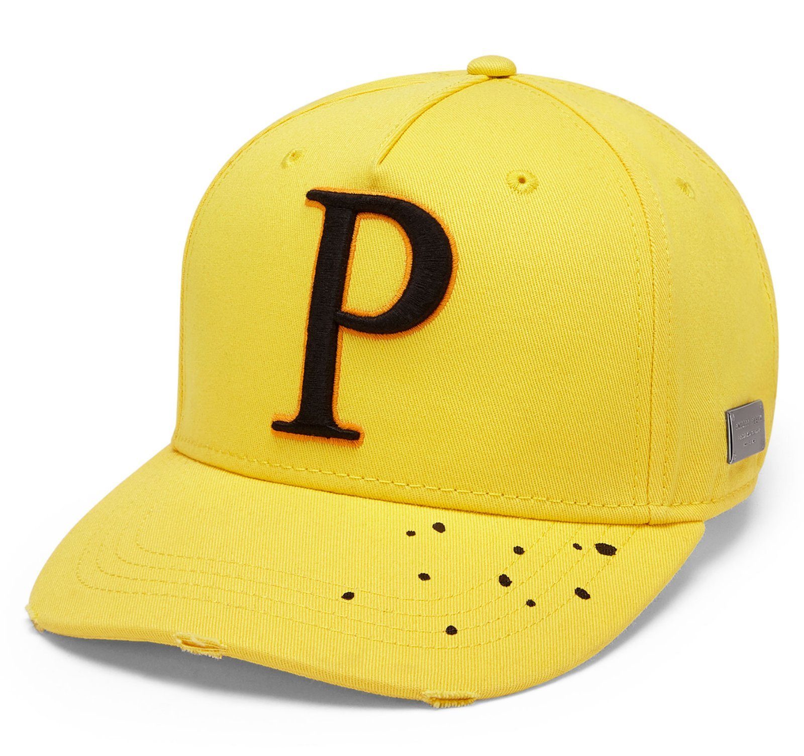 PP-015-Gelb-OneSize-UAC0048 Cap Baseball PLEIN PHILIPP