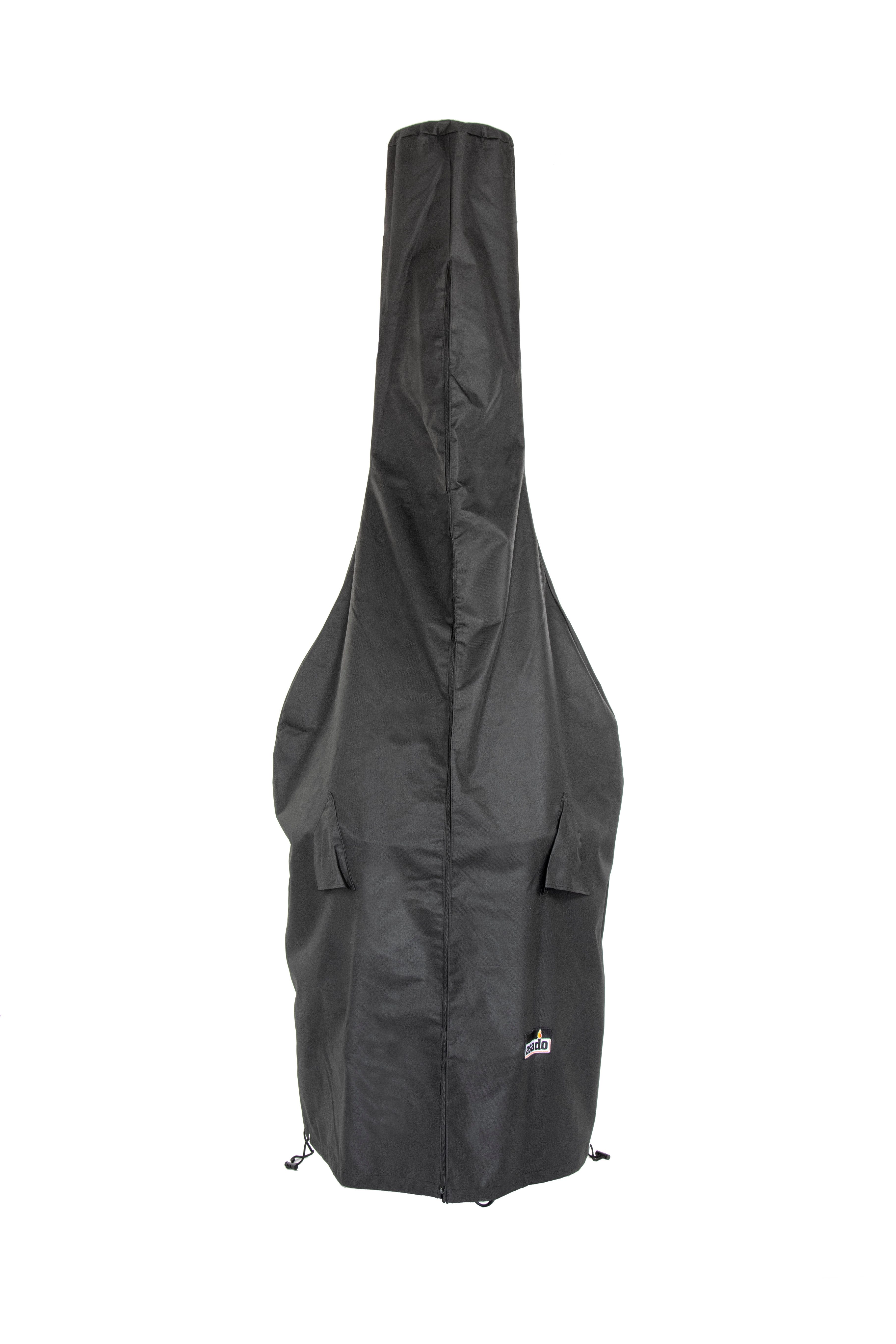 asado Grill-Schutzhülle asado Schutzhülle für Gartenkamin Ø 70 cm, Wasserfeste Schutzhaube Ø 70 cm für Gartenkamin aus Polyester/PVC
