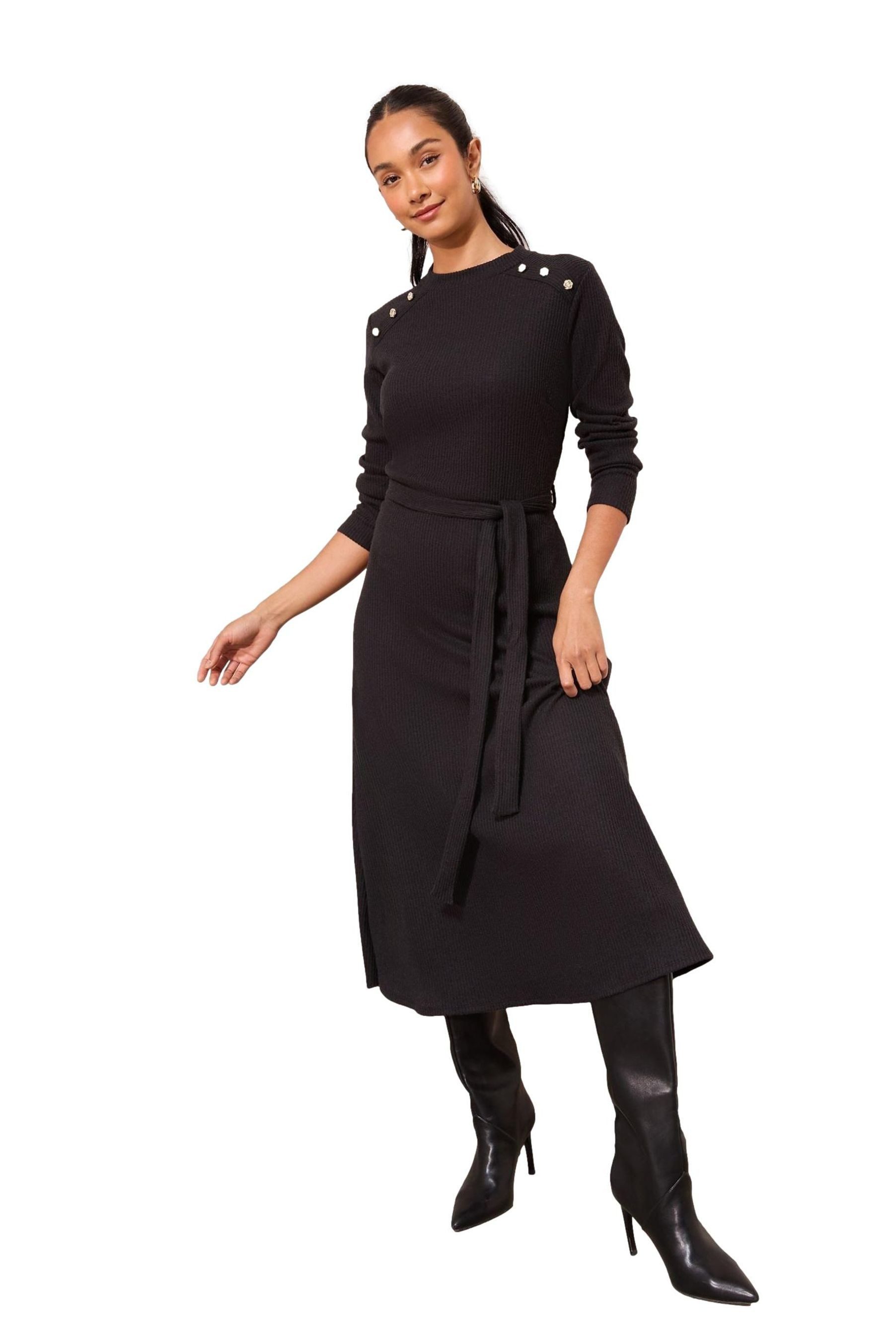 Midikleid Friends Like These Minikleid mit Gürtel, Regular