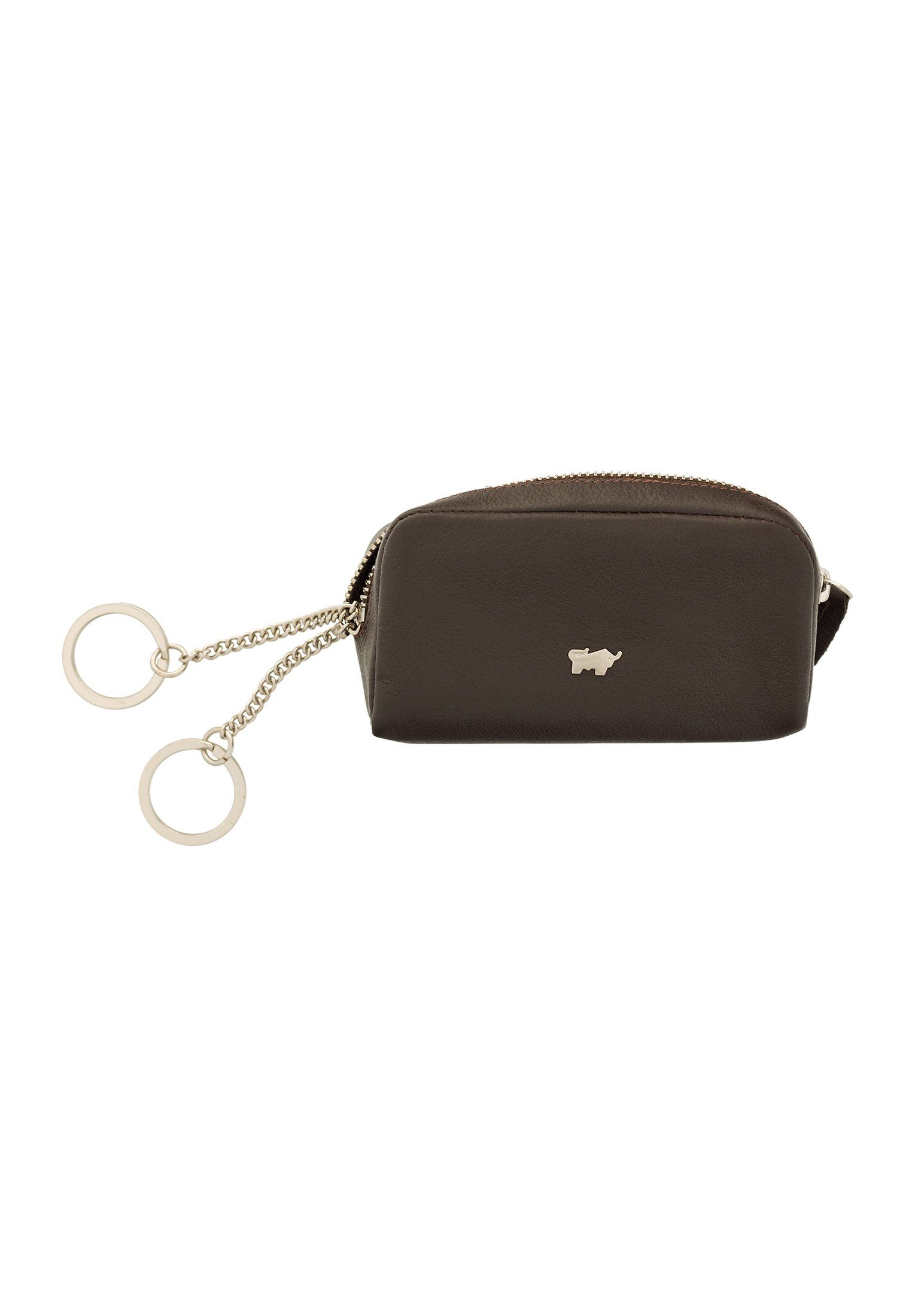 Damen Alle Damentaschen Braun Büffel Schlüsseltasche GOLF 2.0 Schlüsseletui M Zip, in klassischem Look