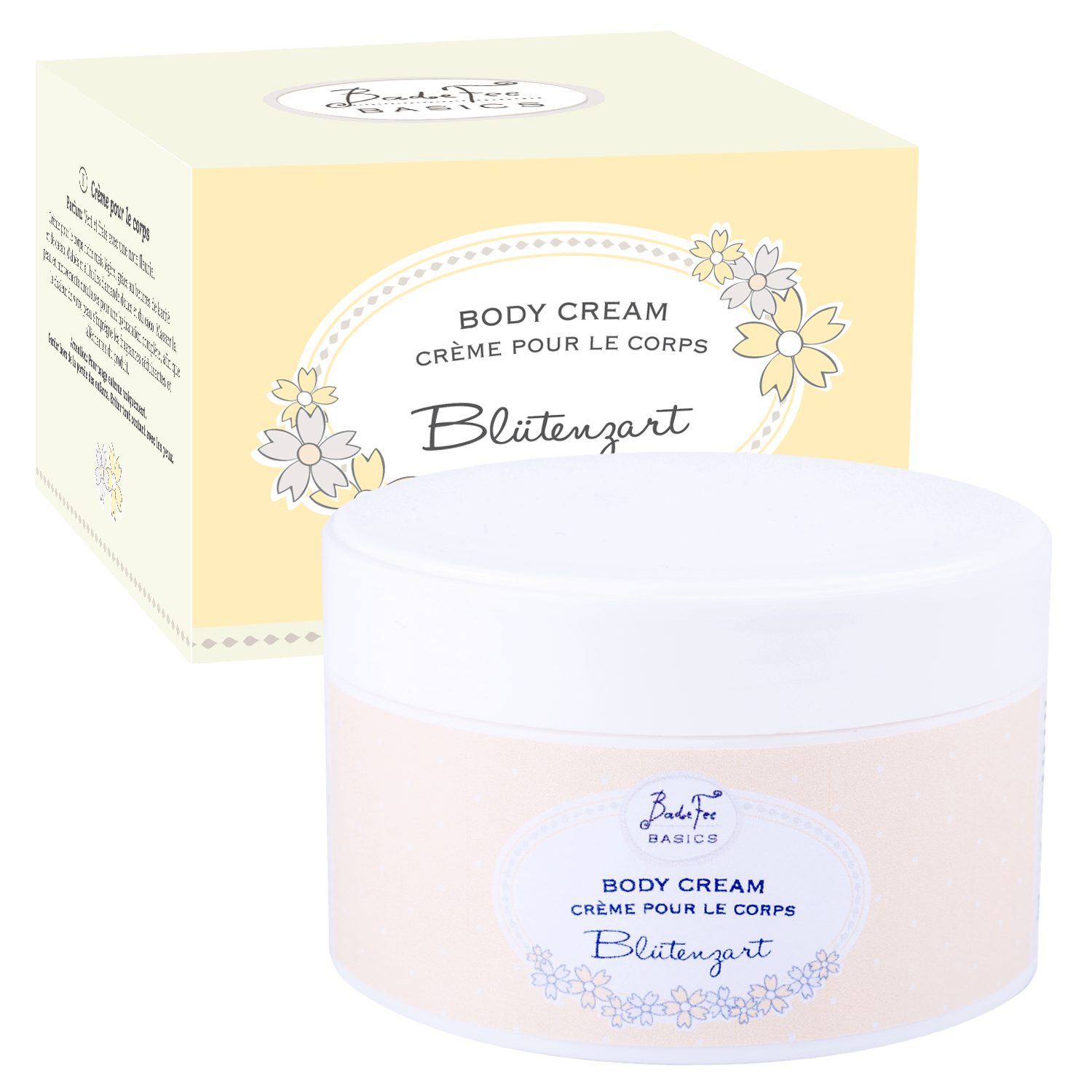 Badefee Körpercreme B321040, 1-tlg., Luxuriöse Body Cream Blütenzart 200 ml