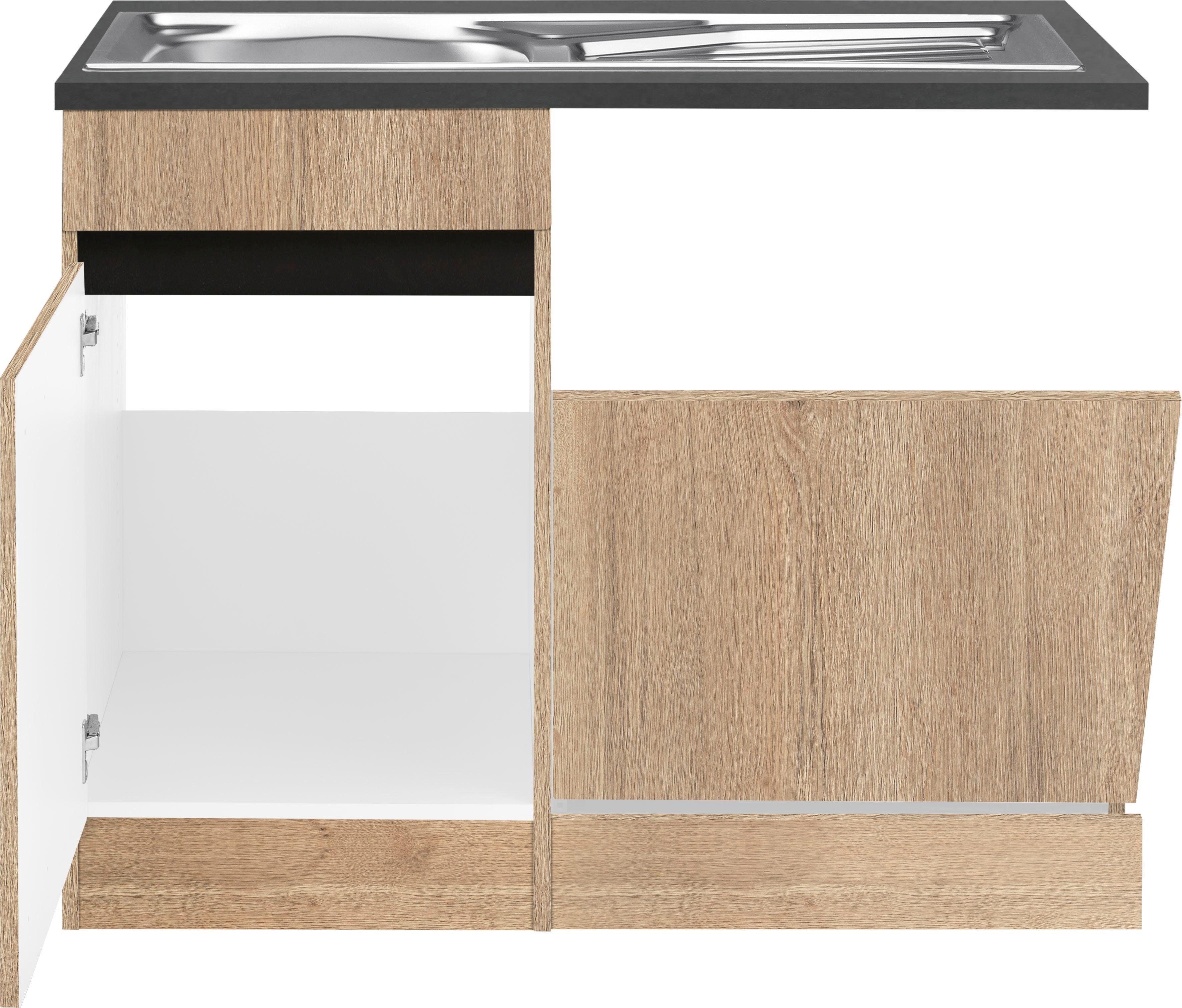 OPTIFIT Spülenschrank Roth Breite 110 cm – Bild 3 von 5