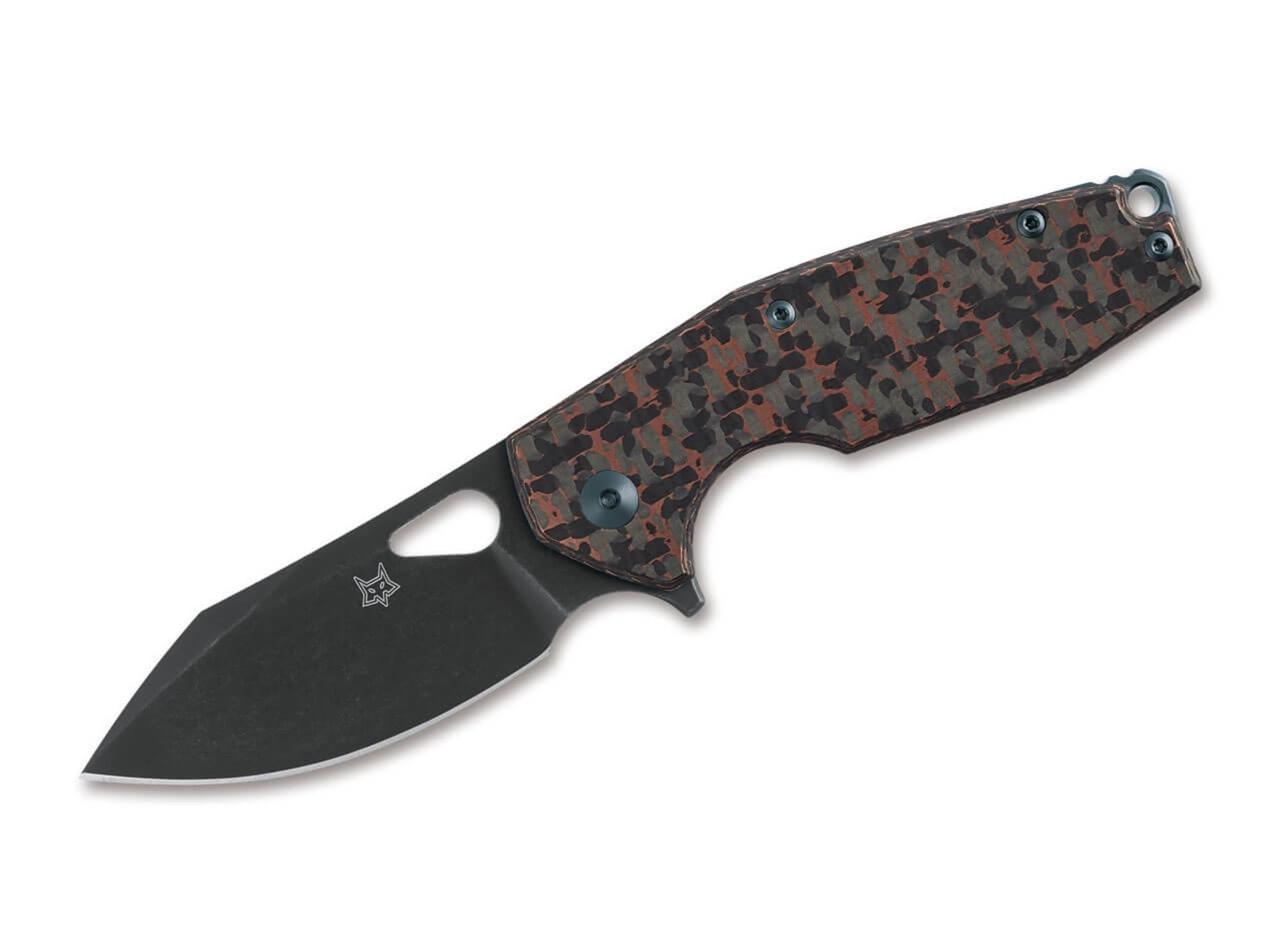 Taschenmesser Fox Knives Yaru Titanium CF Snake Skin