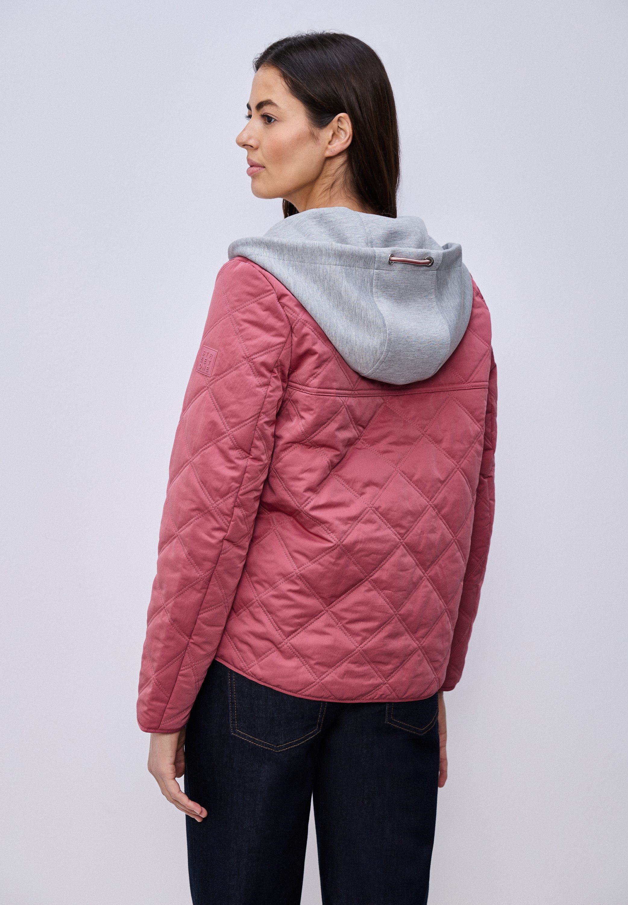 STREET ONE Steppjacke mit abnehmbarer Kapuze