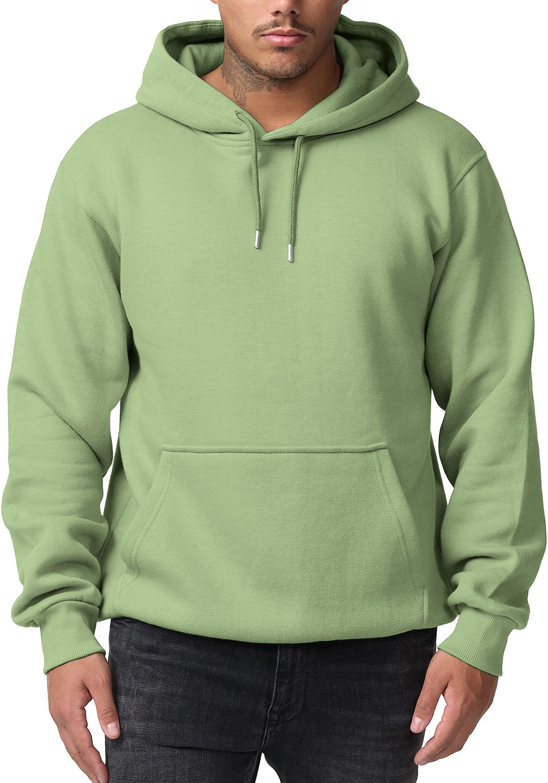 Smith & Solo Kapuzensweatshirt Hoodie Herren Kapuzenpullover (1-tlg) Baumwo günstig online kaufen