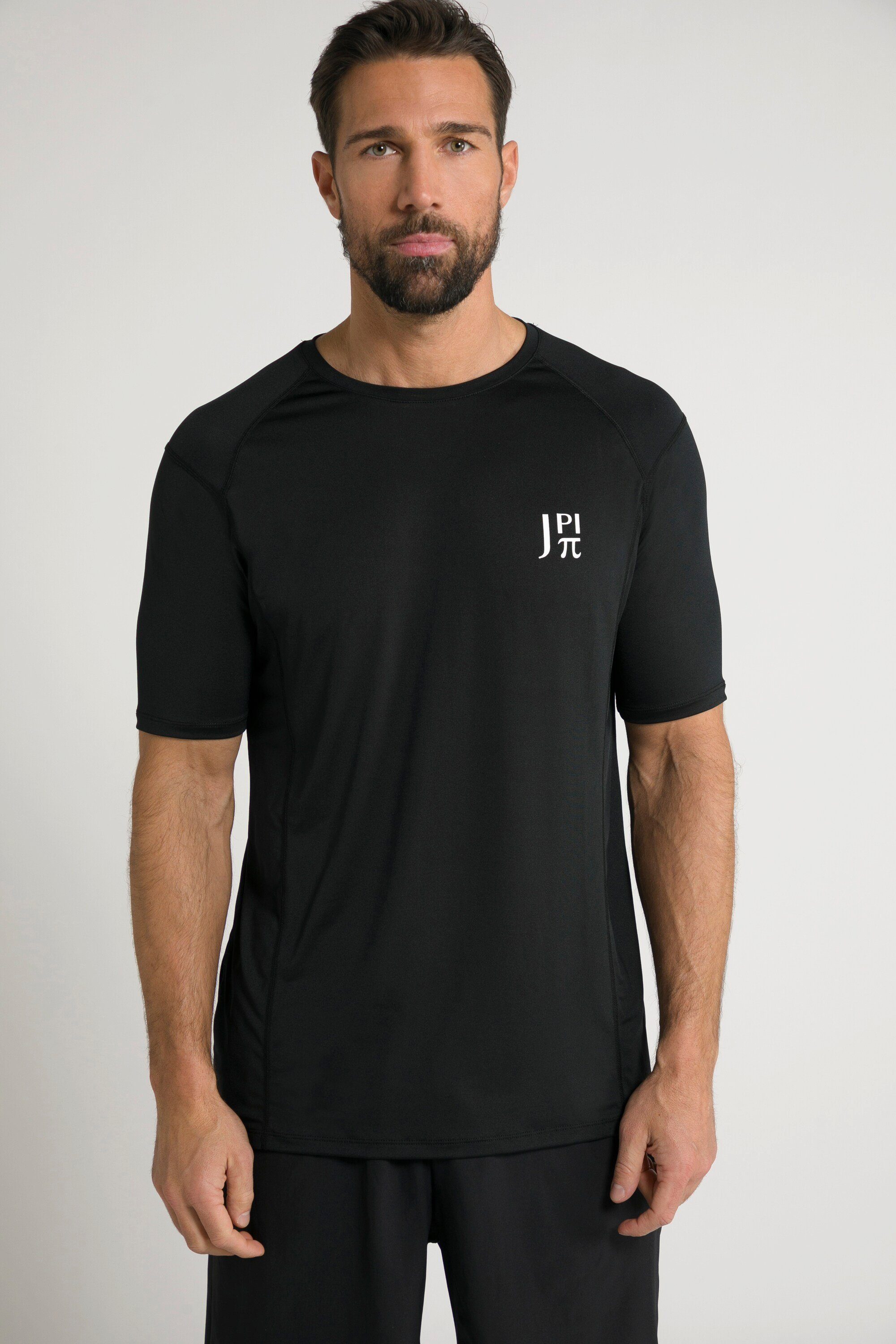 JP1880 T-Shirt Halbarm Fitness schwarz Funktions-Shirt FLEXNAMIC®