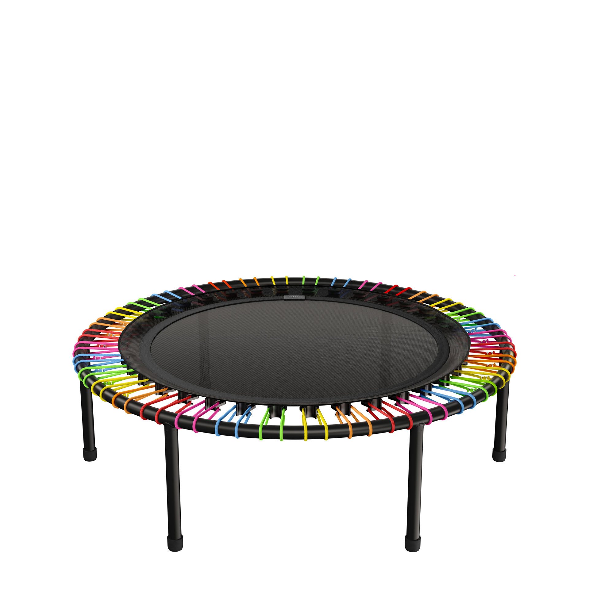 bellicon Kindertrampolin bellicon Kinder-Trampolin 112 cm mit Randpolster, Ø 112 cm, Stabile Schraubbeine, Dreiteiliger Rahmen, Randpolster
