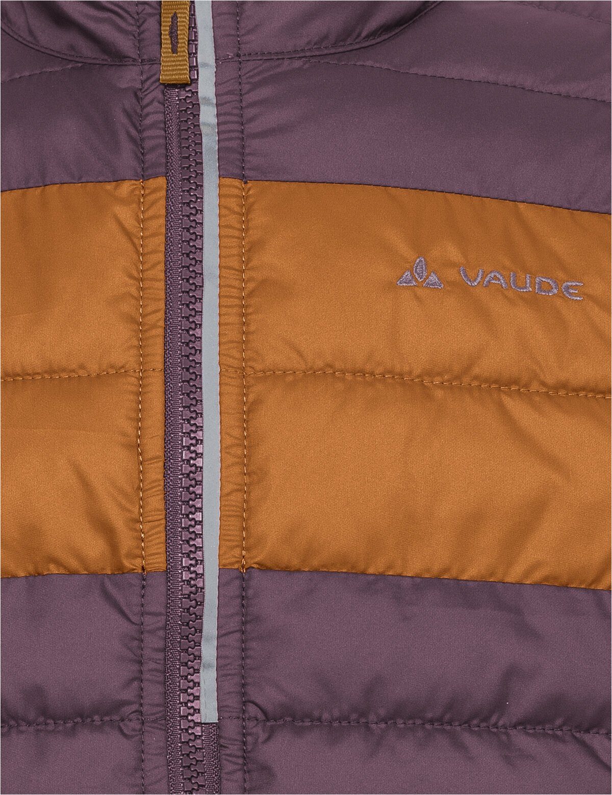 VAUDE Outdoorjacke Kids kompensiert blackberry/brown Jacket Klimaneutral Limax Insulation (1-St)