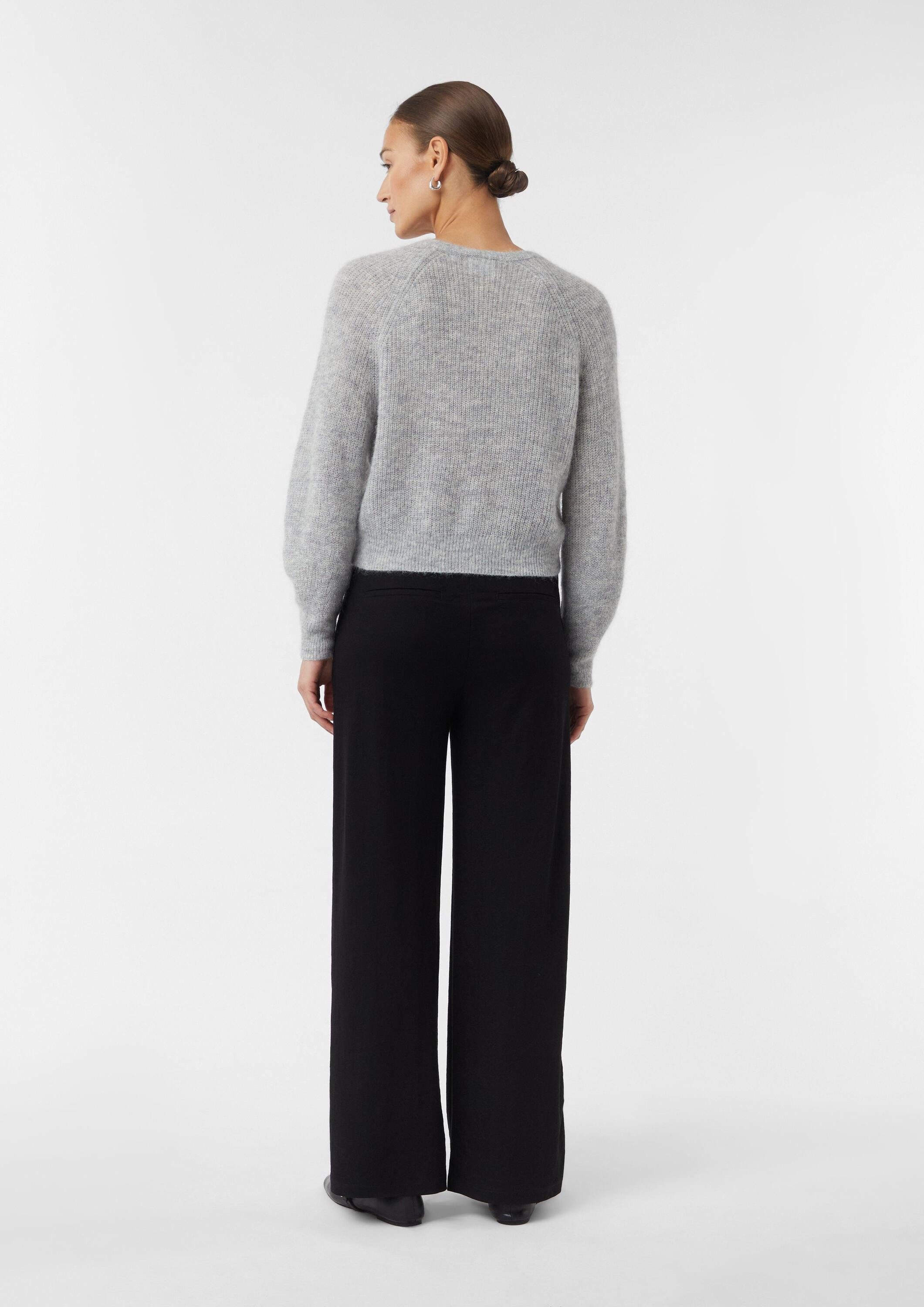 comma Cardigan Strickjacke Strickcardigan aus Alpakamix