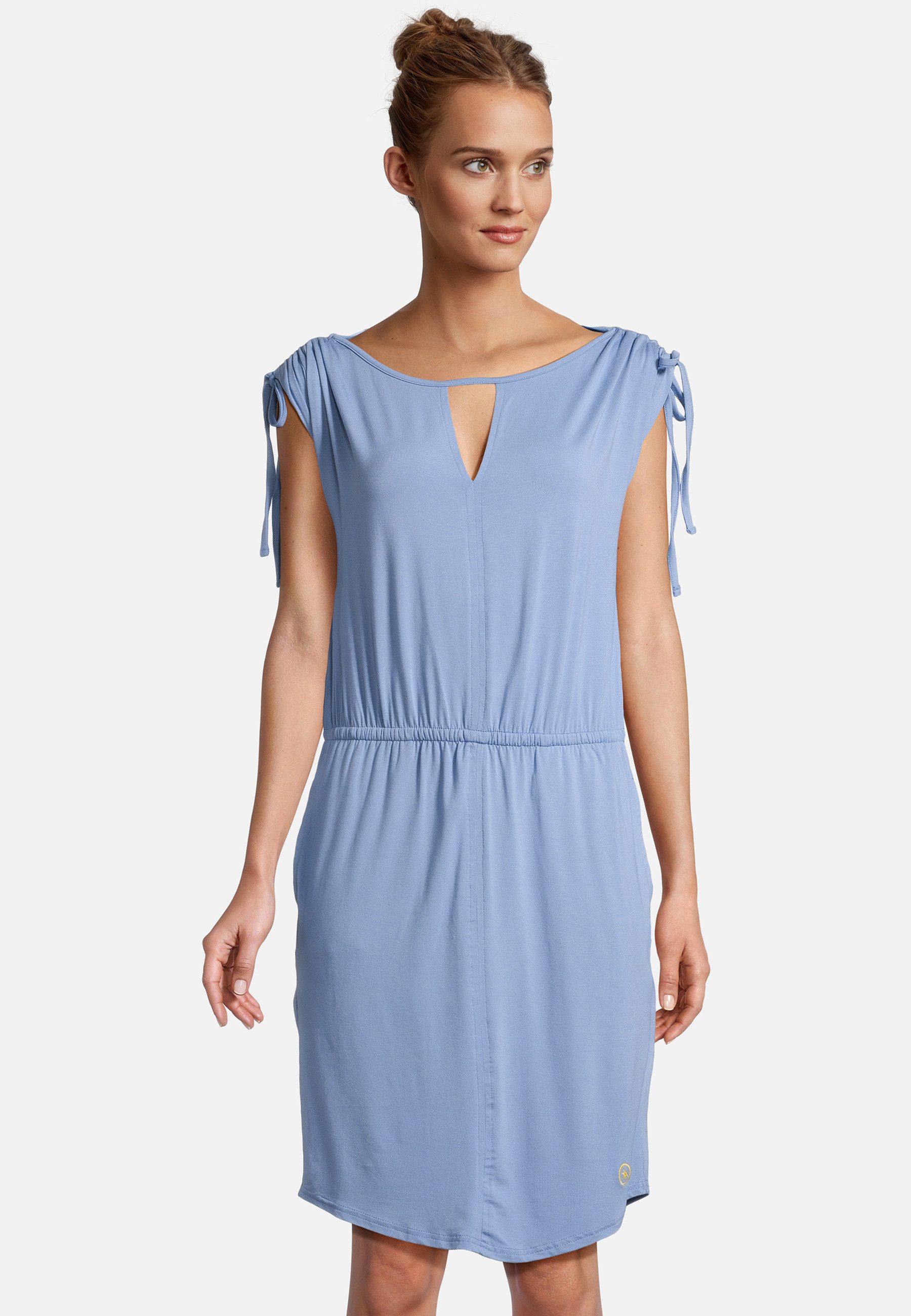 salzhaut Midikleid GUFI Damen Tailliert