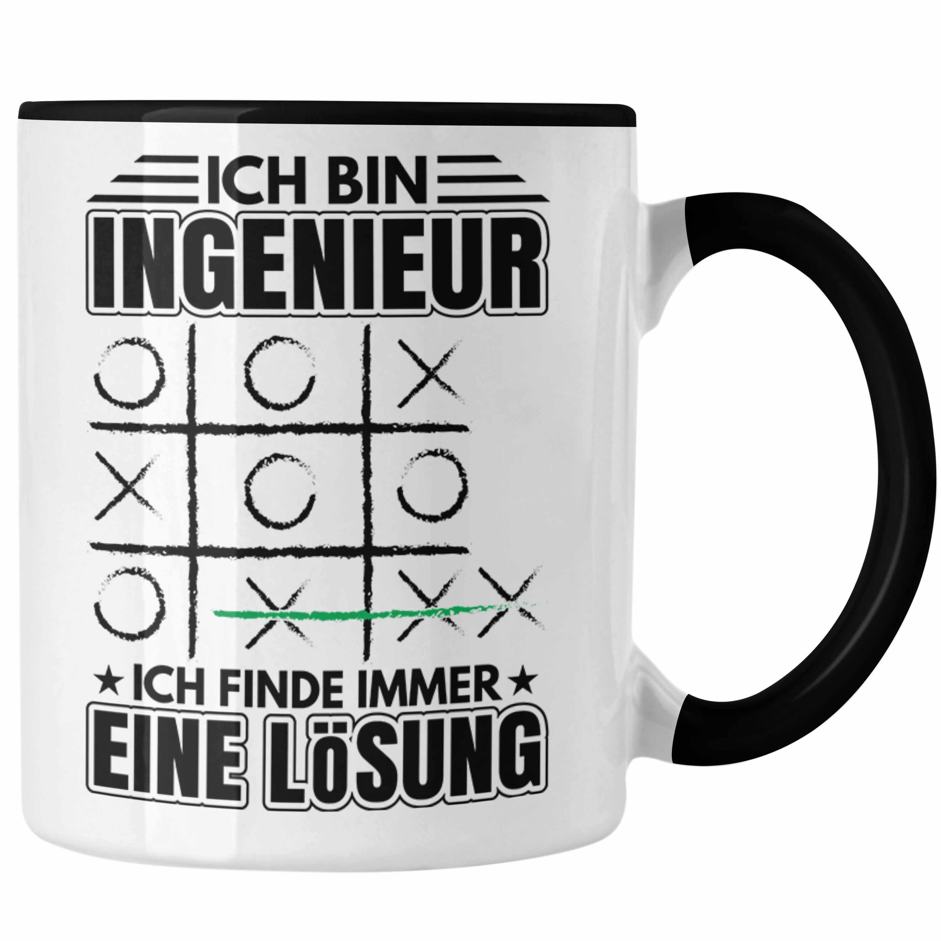 Trendation Tasse Trendation - Ingenieur Tasse Geschenk Mit Spruch Männer Ich Finde Imme