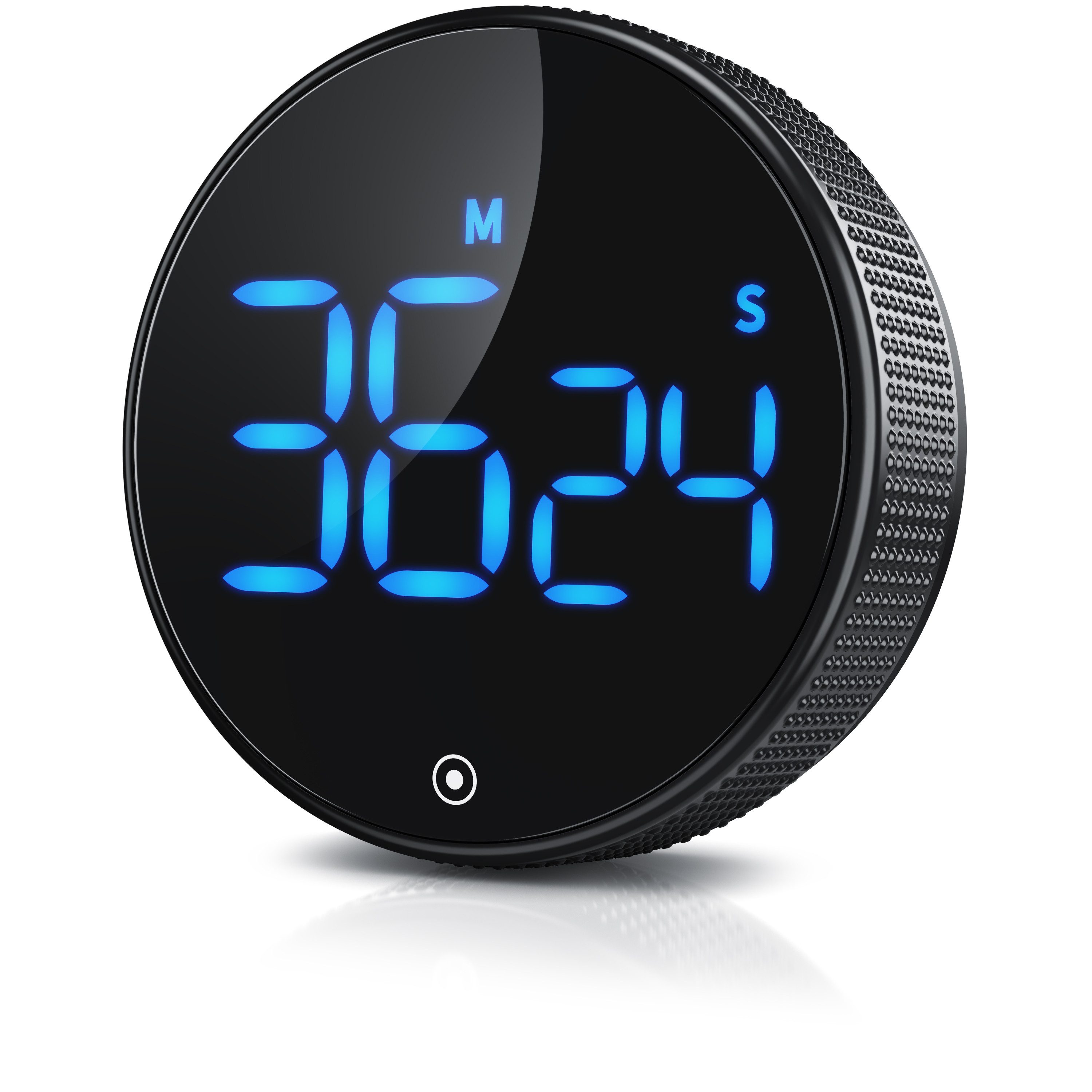 BEARWARE Küchentimer Küchenwecker Eieruhr, LED Display, Countdown, digital & magnetisch großes LED Display, Alarmton einstellbar, Stoppuhr fürs Kochen