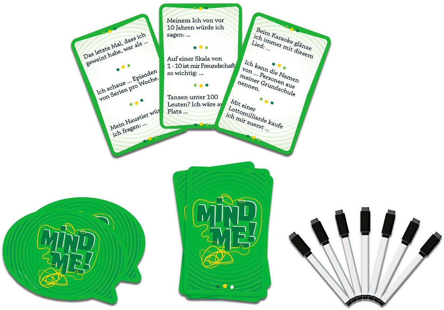 HUCH! Spiel Mind me, Partyspiel, Made in Europe