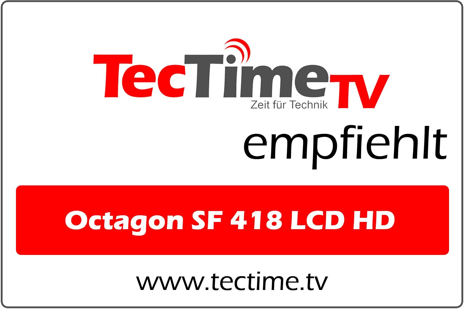 OCTAGON Satfinder SF418 HQ Satfinder FULLHD LCD ASTRA HDTV Sat HOTBIRD Finder 3D HD