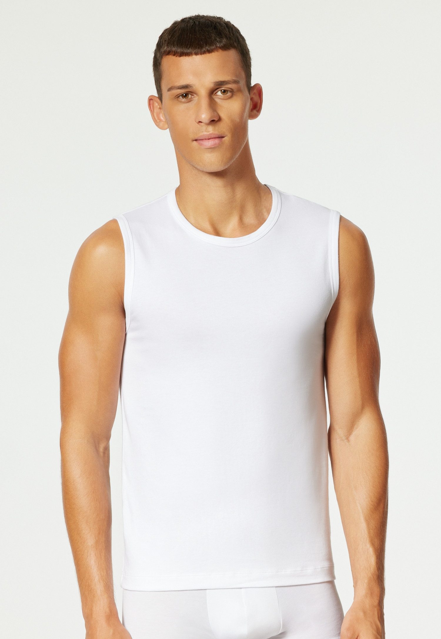 uncover by SCHIESSER Tanktop Uncover Cotton (2er Pack) Cotton-Mix, elastisc günstig online kaufen