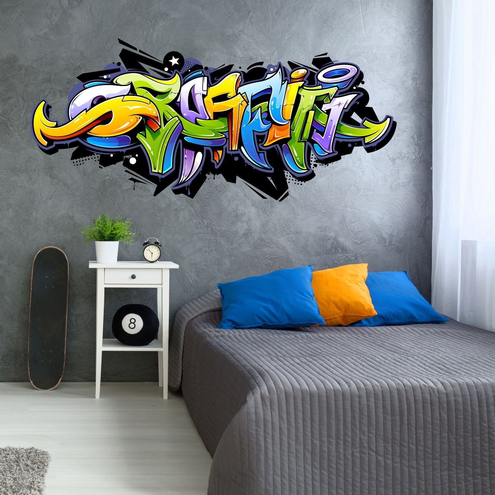 nikima Wandtattoo 158 Wandtattoo Graffiti - günstig online kaufen