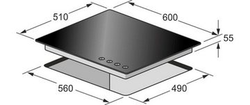 Kaiser Küchengeräte Backofen-Set EH 6306 RS + KCG 6394, Einbaubackofen 79L 15 Fkt+Gaskochfeld 60cm