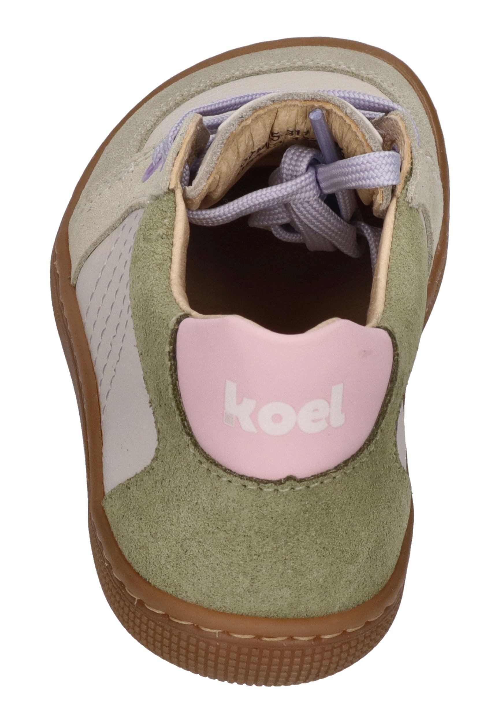 KOEL DION SUEDE Barfußschuh Dark Grey